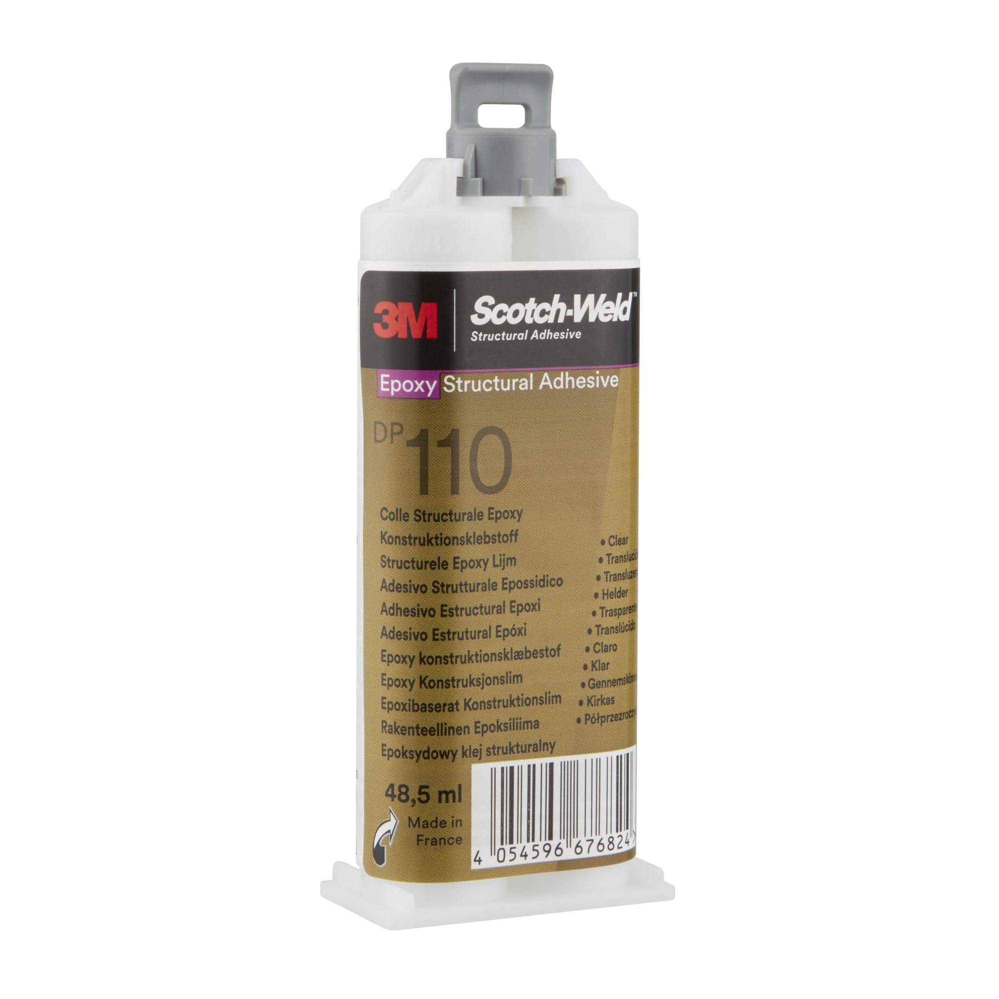 3M™ Scotch-Weld™ Adhesivo Epoxi Acelerador, Parte A para DP110, 5 Galones, Transparente