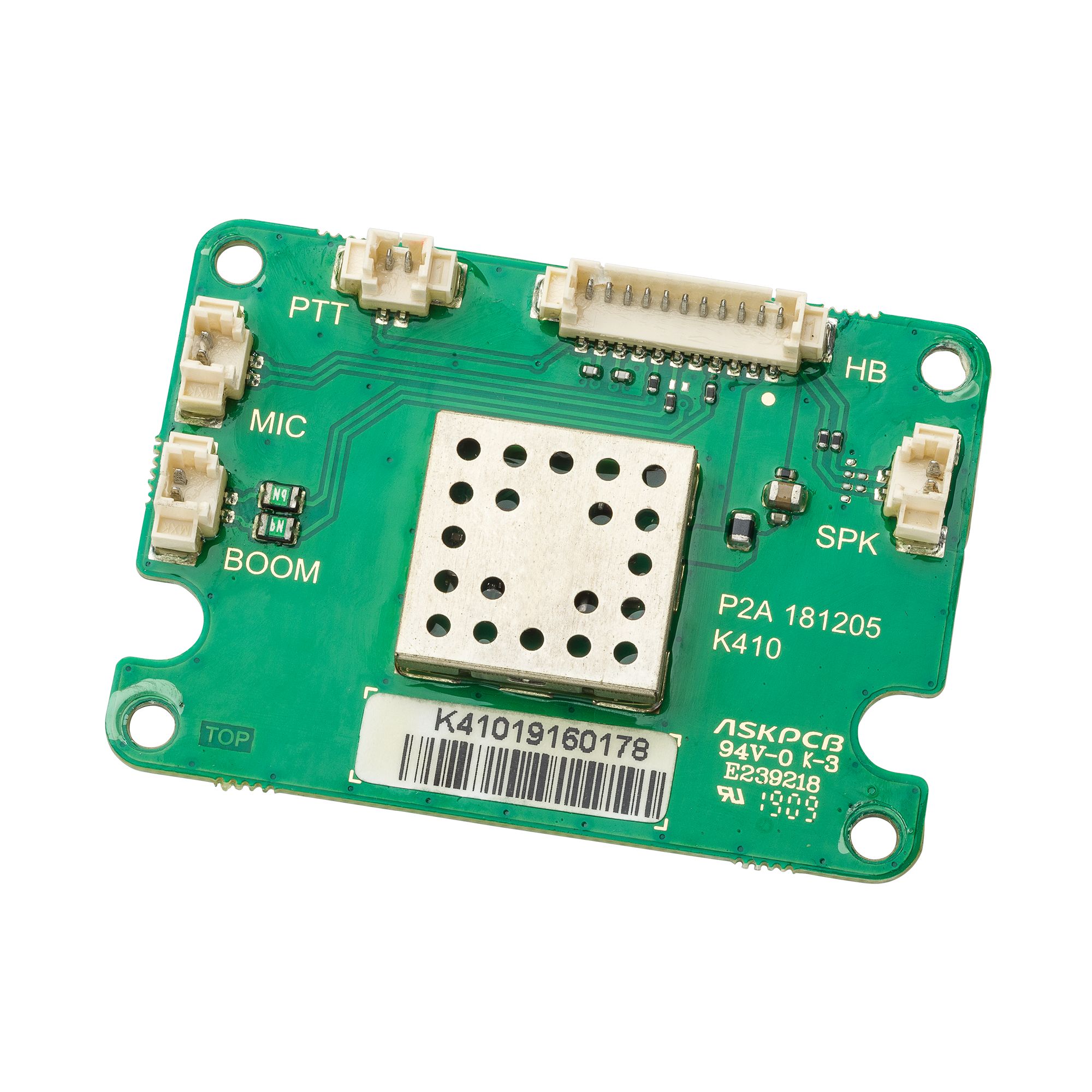 3M™ PELTOR™ WS™ LiteCom Plus Pantalla para placa de circuitos impresos, izquierda, K410AVA/SP