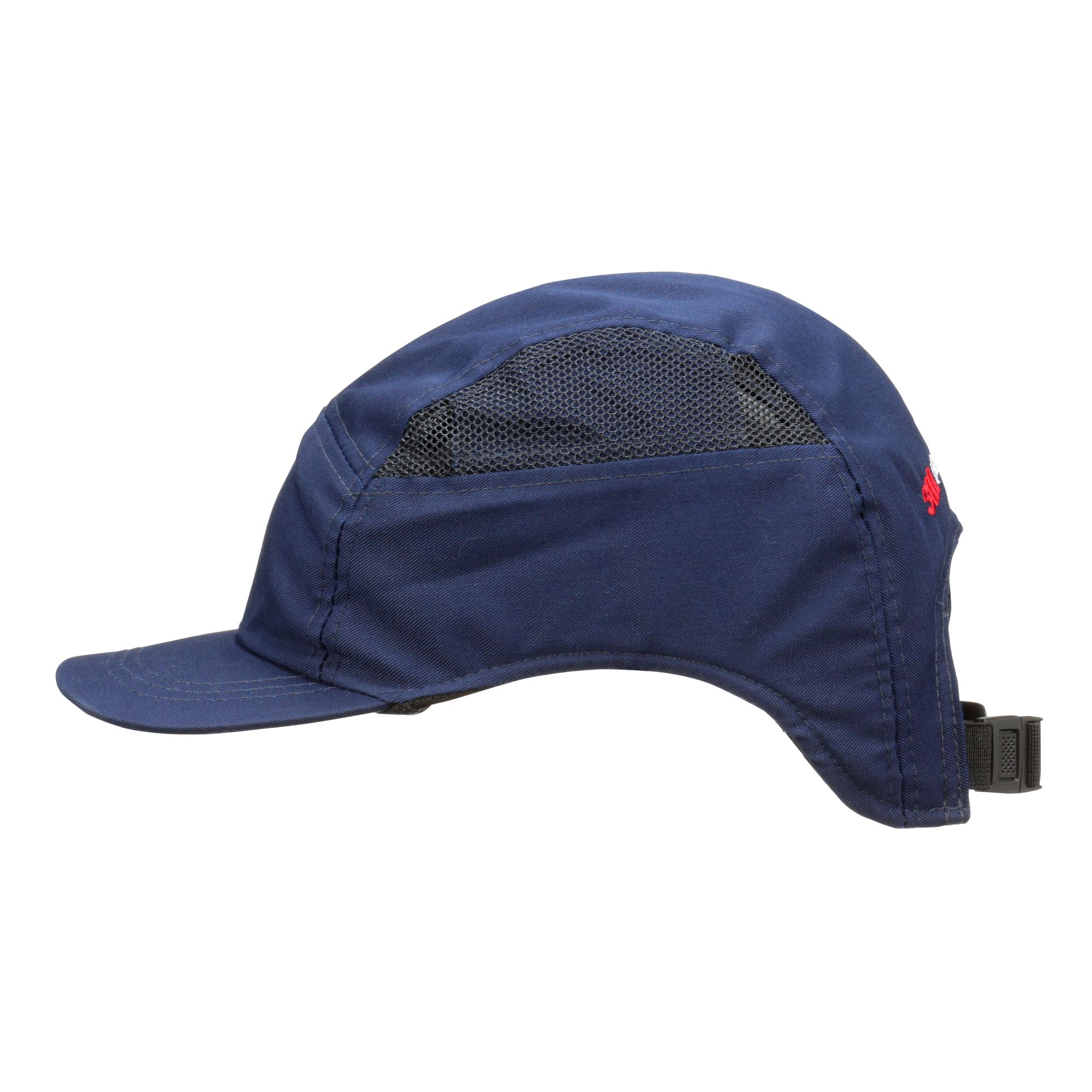 3M™ First Base™ 3 Gorra de protección 2021101, azul marino, con visera recortada, 55 mm, personalizado
