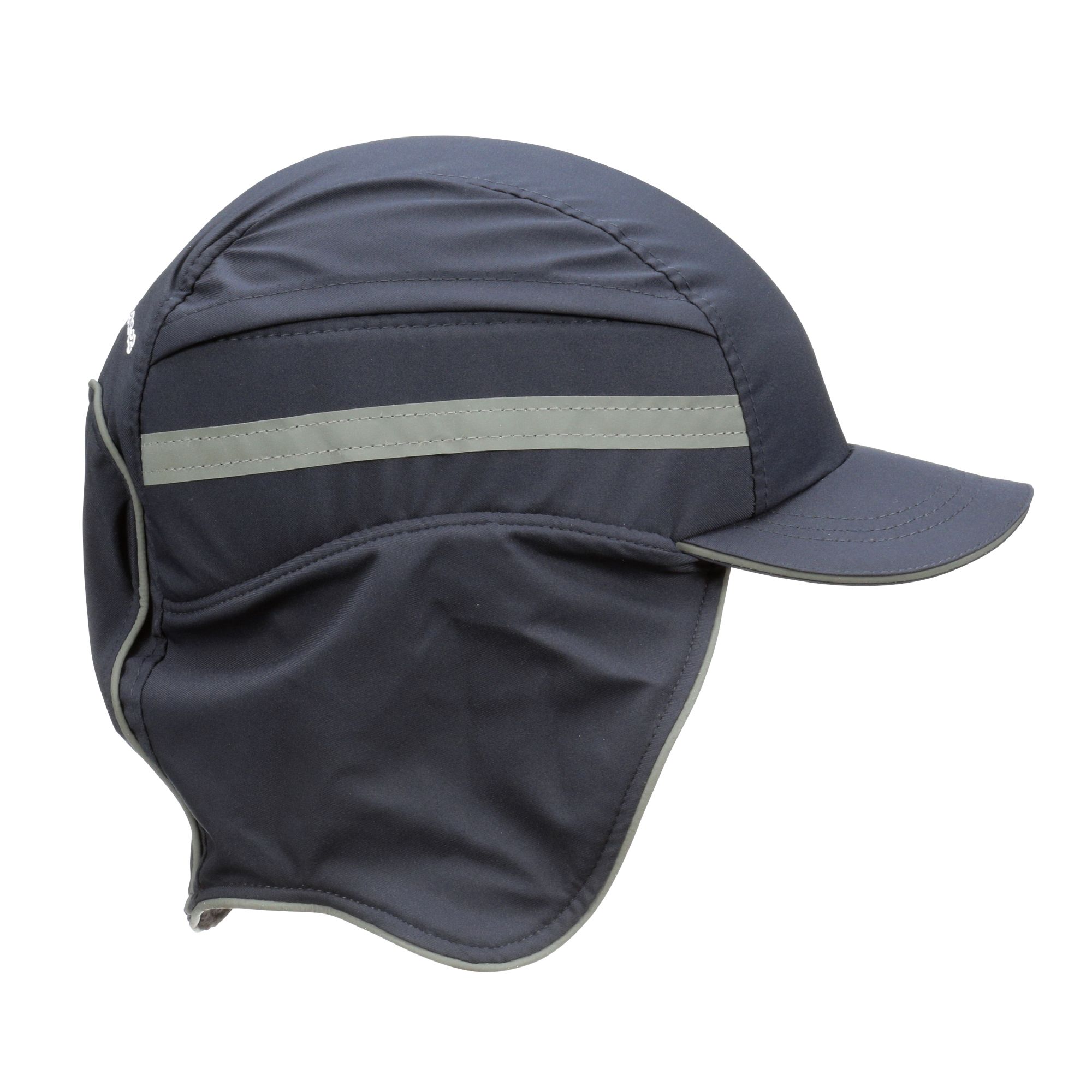 3M™ First Base™ 3 Gorra de protección 2021200, Winter, azul marino, con visera recortada, 55 mm