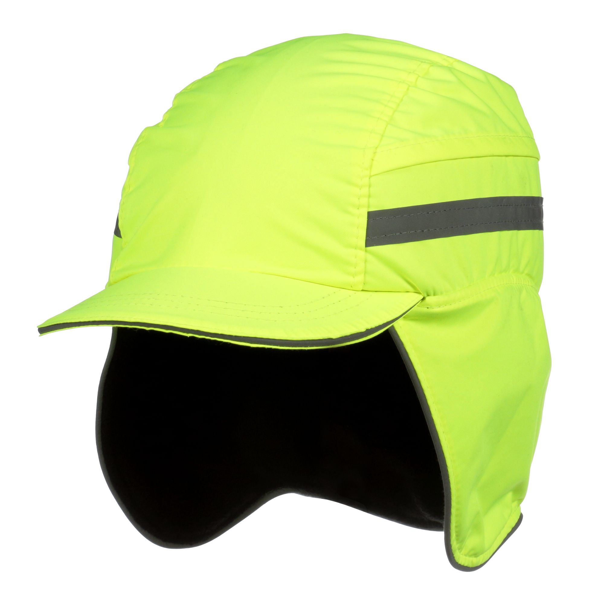 3M™ First Base™ 3 Gorra de protección 2021209, Winter, alta visibilidad, amarillo, visera recortada, 55 mm, personalizado
