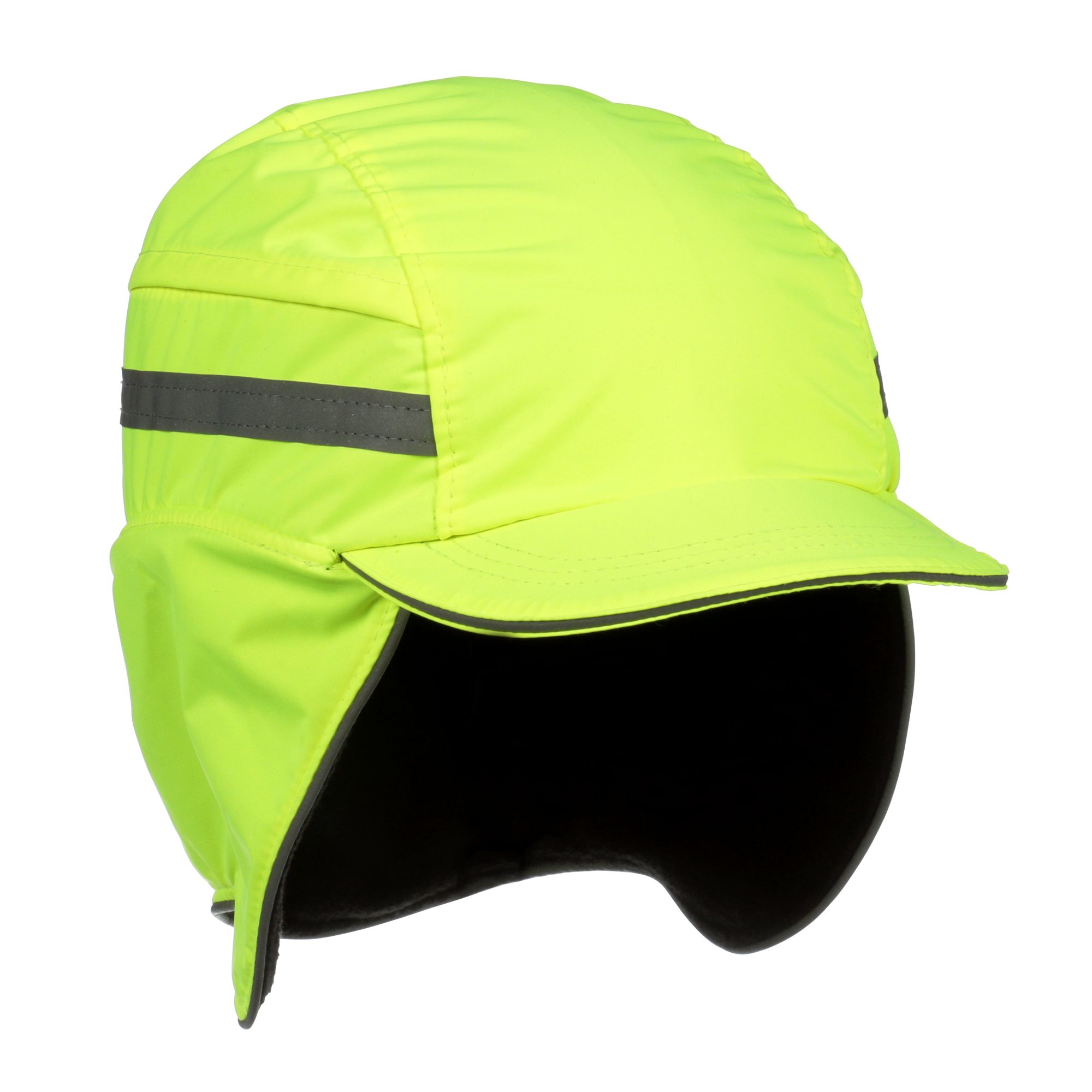 3M™ First Base™ 3 Gorra de protección 2021209, Winter, alta visibilidad, amarillo, visera recortada, 55 mm, personalizado
