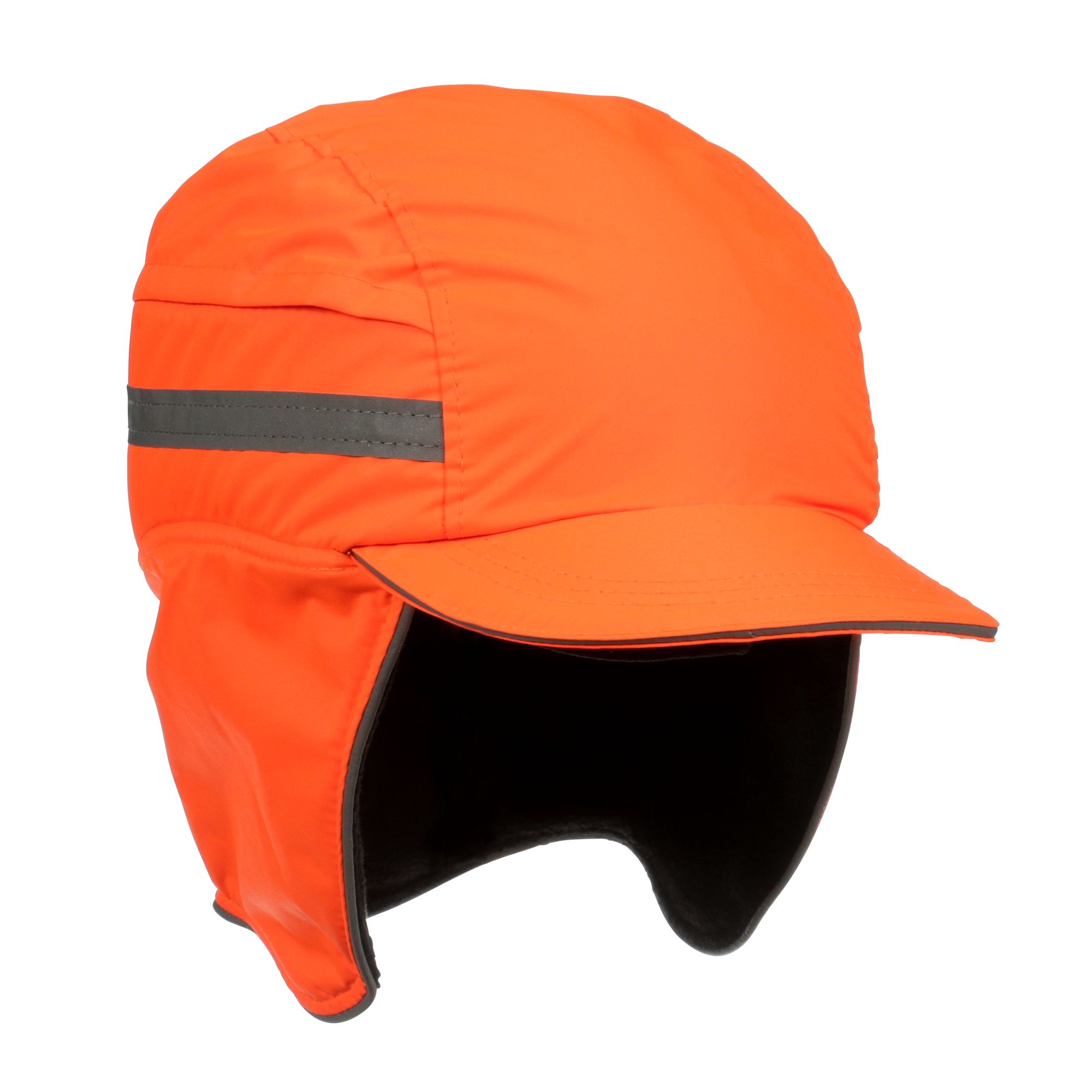 3M™ First Base™ 3 Gorra de protección 2021218, Winter, alta visibilidad, naranja, visera recortada, 55 mm, personalizado