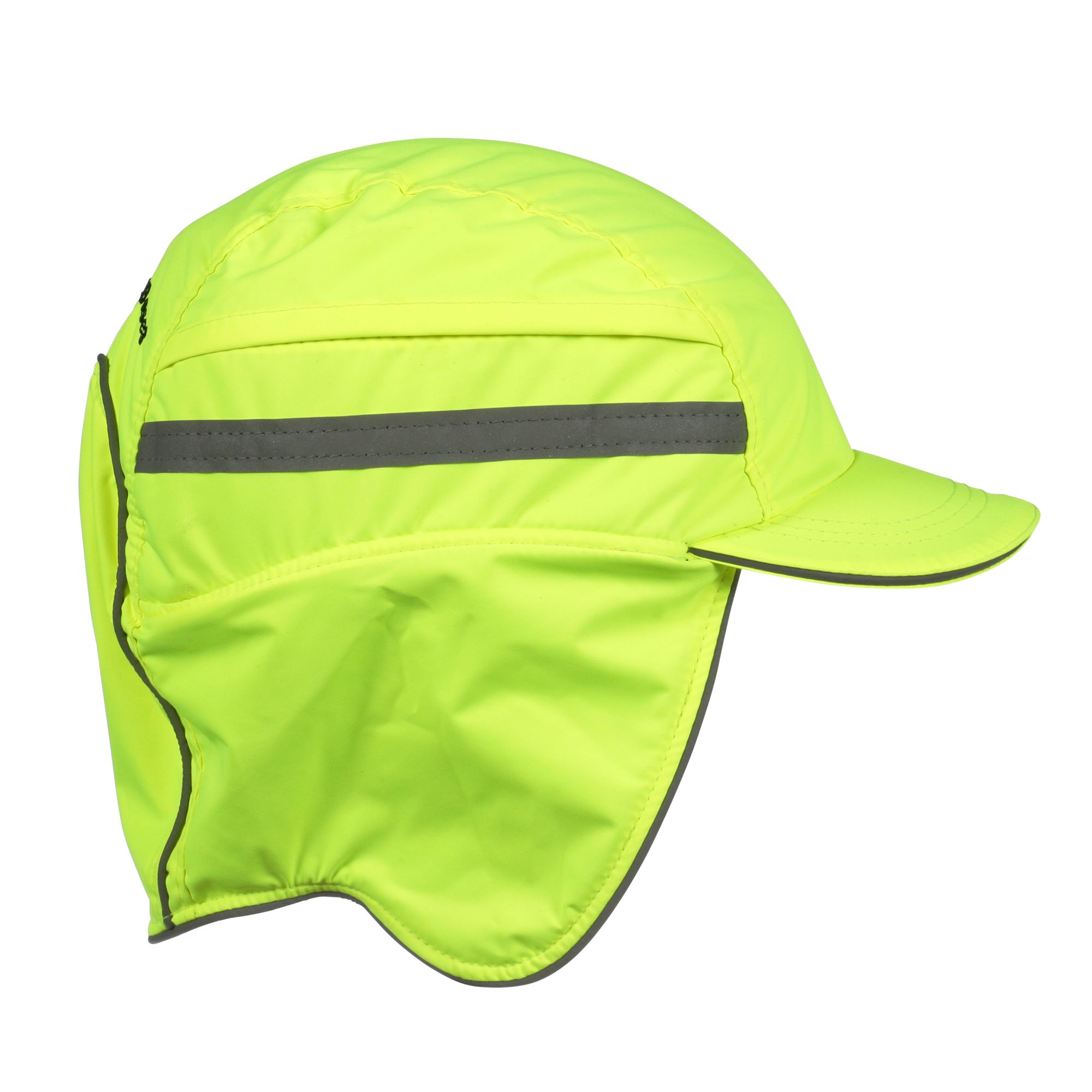 3M™ First Base™ 3 Gorra de protección 2021209, Winter, alta visibilidad, amarillo, visera recortada, 55 mm, personalizado