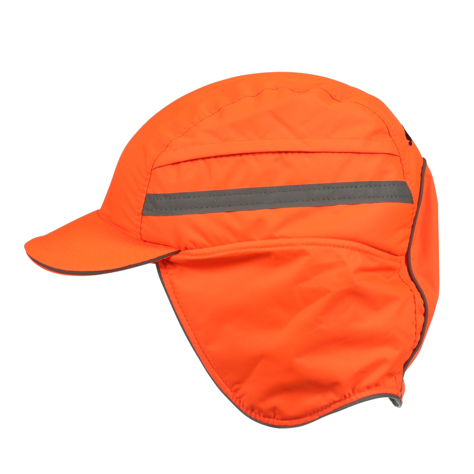 3M™ First Base™ 3 Gorra de protección 2021218, Winter, alta visibilidad, naranja, visera recortada, 55 mm
