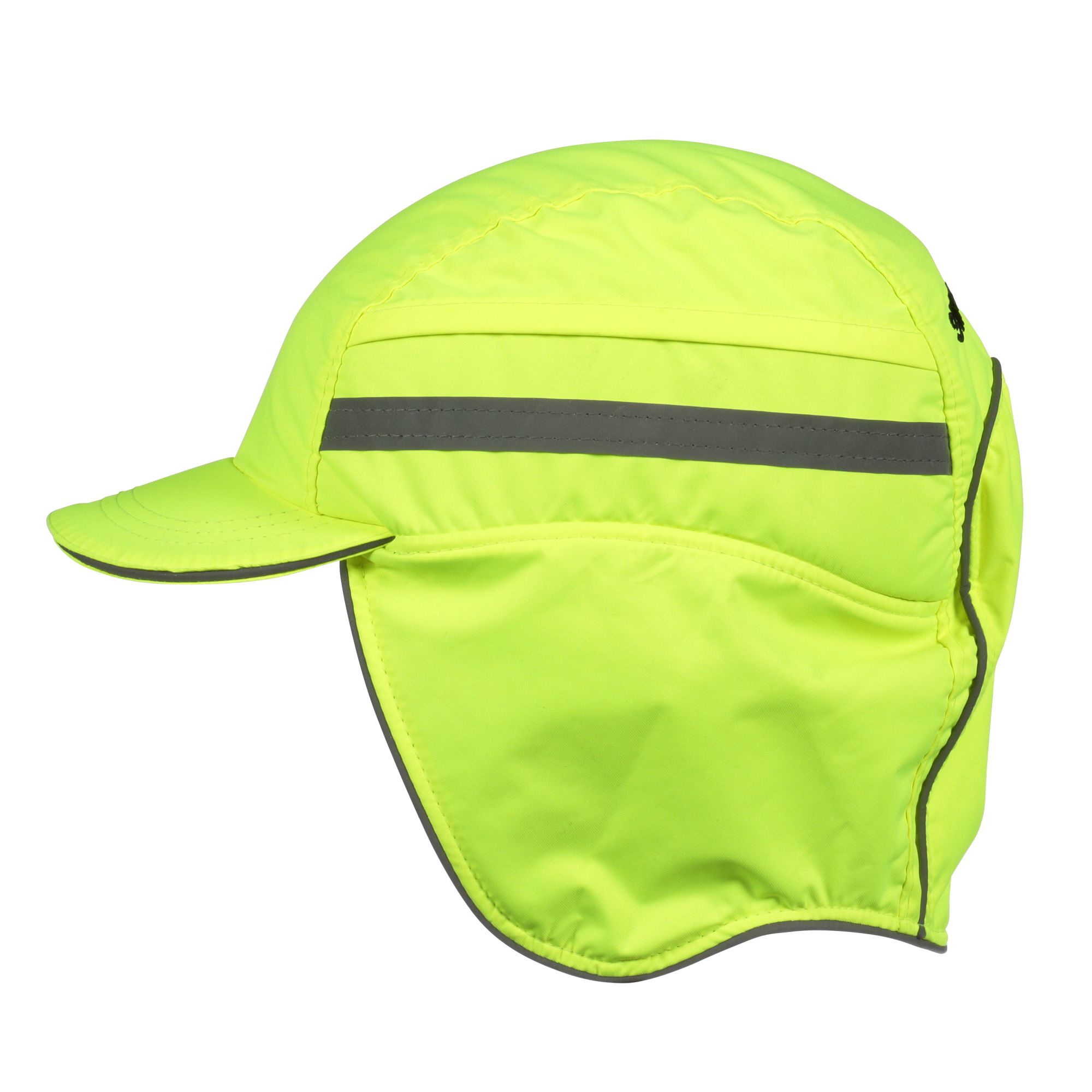 3M™ First Base™ 3 Gorra de protección 2021209, Winter, alta visibilidad, amarillo, visera recortada, 55 mm, personalizado