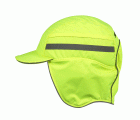 3M™ First Base™ 3 Gorra de protección 2021209, Winter, alta visibilidad, amarillo, visera recortada, 55 mm, personalizado