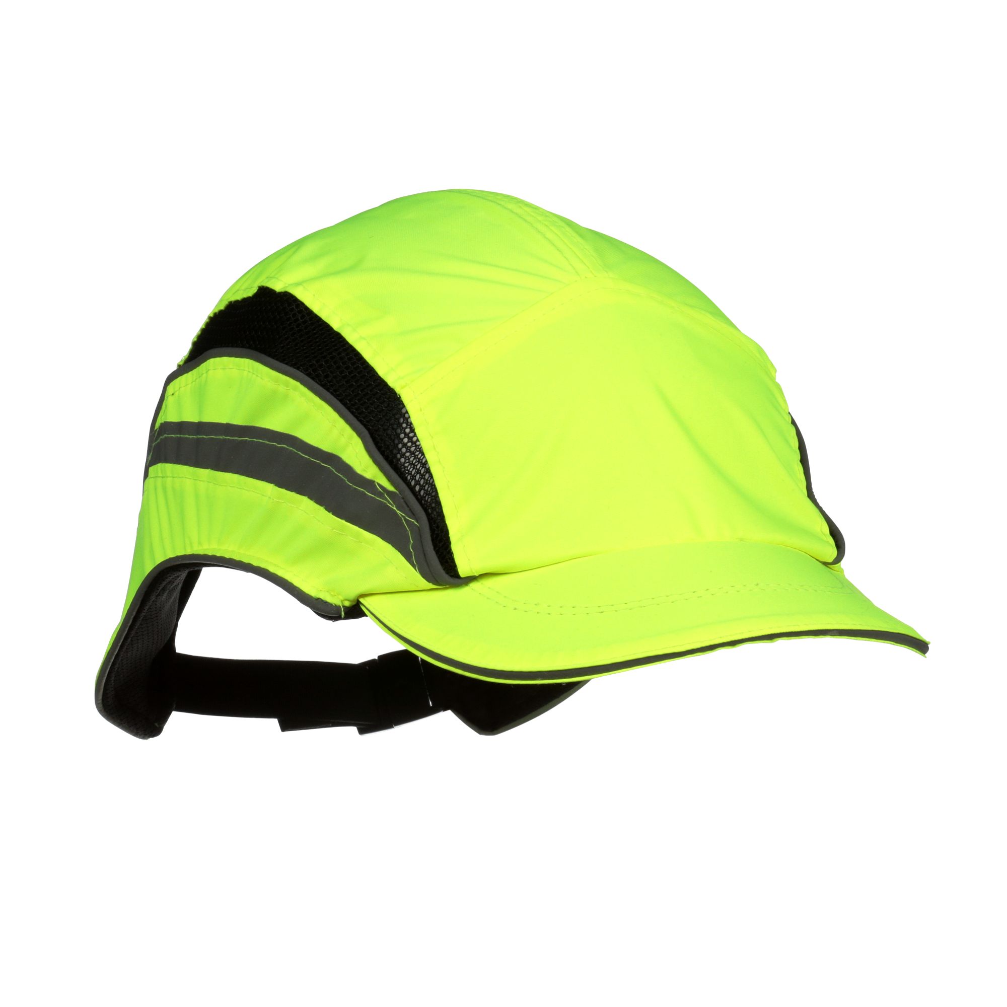 3M™ First Base™ 3 Gorra de protección 2021866, Classic, alta visibilidad, amarillo, visera recortada, 55 mm, personalizado