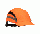 3M™ First Base™ 3 Gorra de protección 2021874, Classic, alta visibilidad, naranja, visera recortada, 55 mm