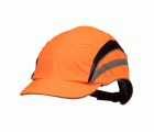 3M™ First Base™ 3 Gorra de protección 2021874, Classic, alta visibilidad, naranja, visera recortada, 55 mm