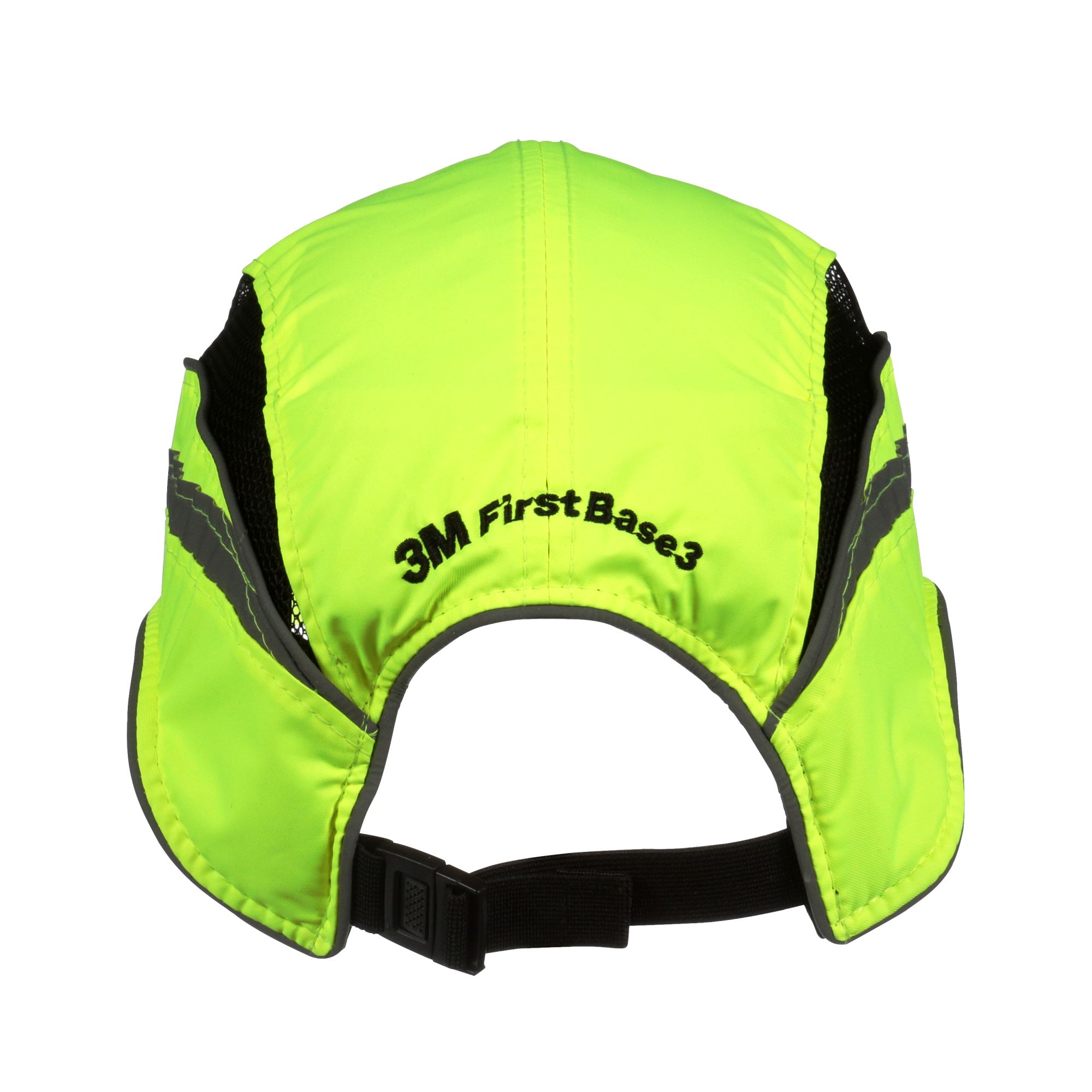 3M™ First Base™ 3 Gorra de protección 2021866, Classic, alta visibilidad, amarillo, visera recortada, 55 mm, personalizado