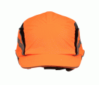 3M™ First Base™ 3 Gorra de protección 2021874, Classic, alta visibilidad, naranja, visera recortada, 55 mm