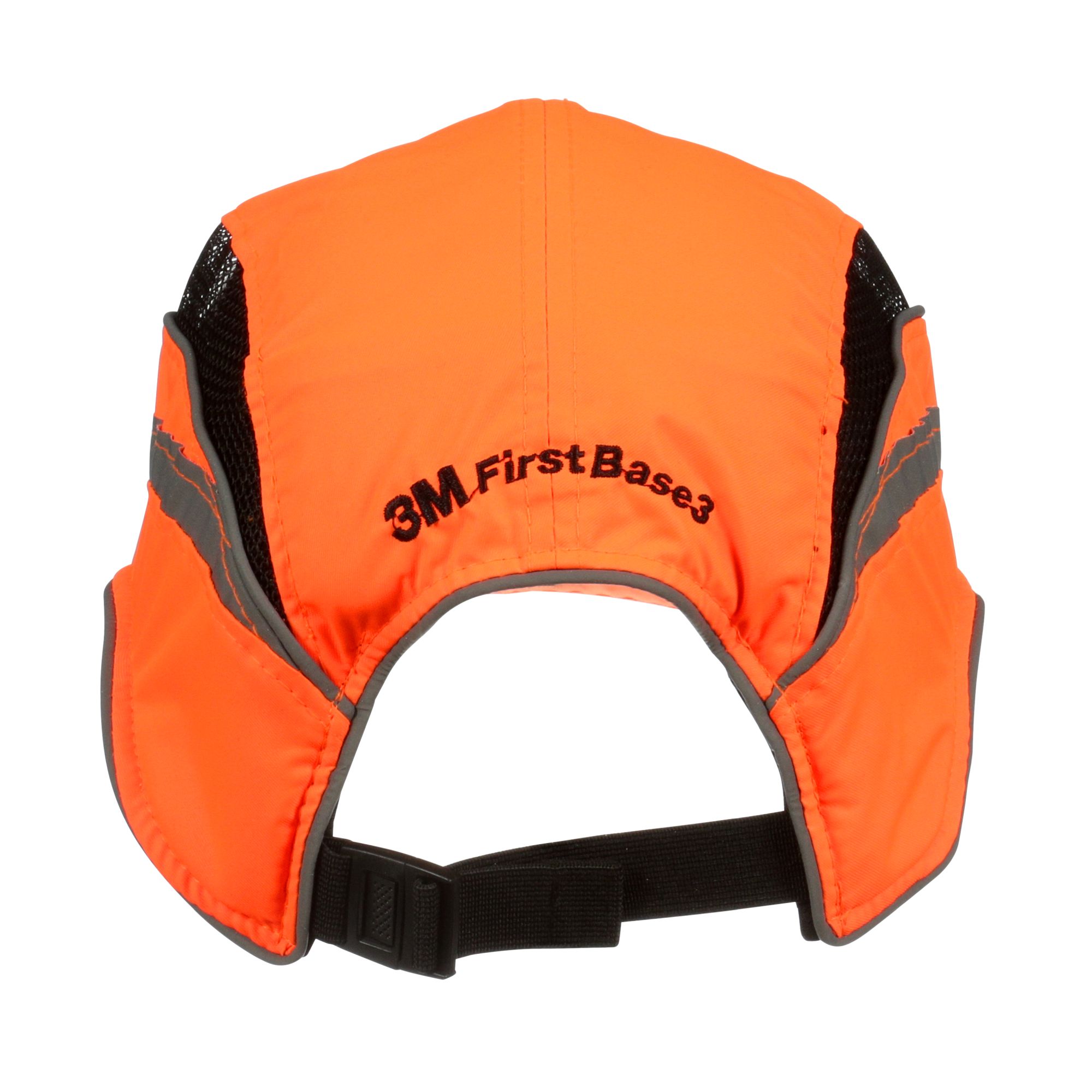 3M™ First Base™ 3 Gorra de protección 2021874, Classic, alta visibilidad, naranja, visera recortada, 55 mm