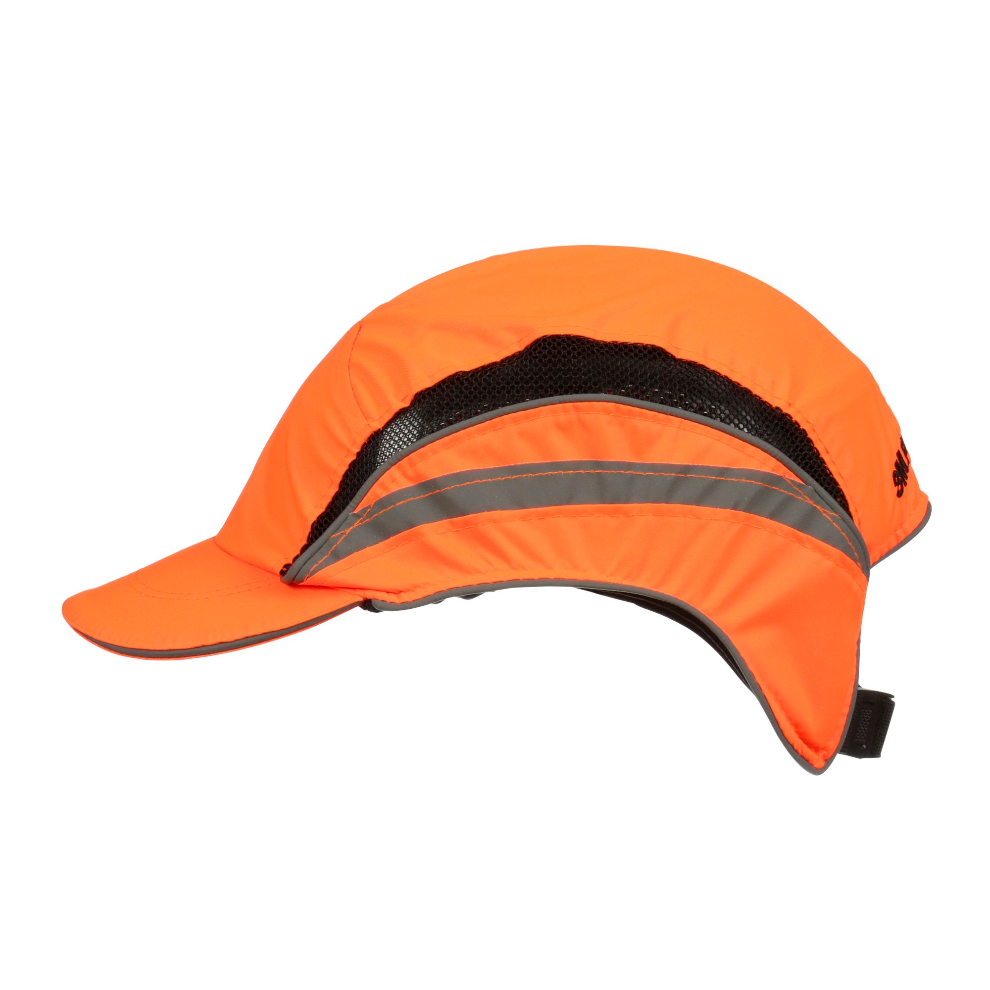 3M™ First Base™ 3 Gorra de protección 2021874, Classic, alta visibilidad, naranja, visera recortada, 55 mm