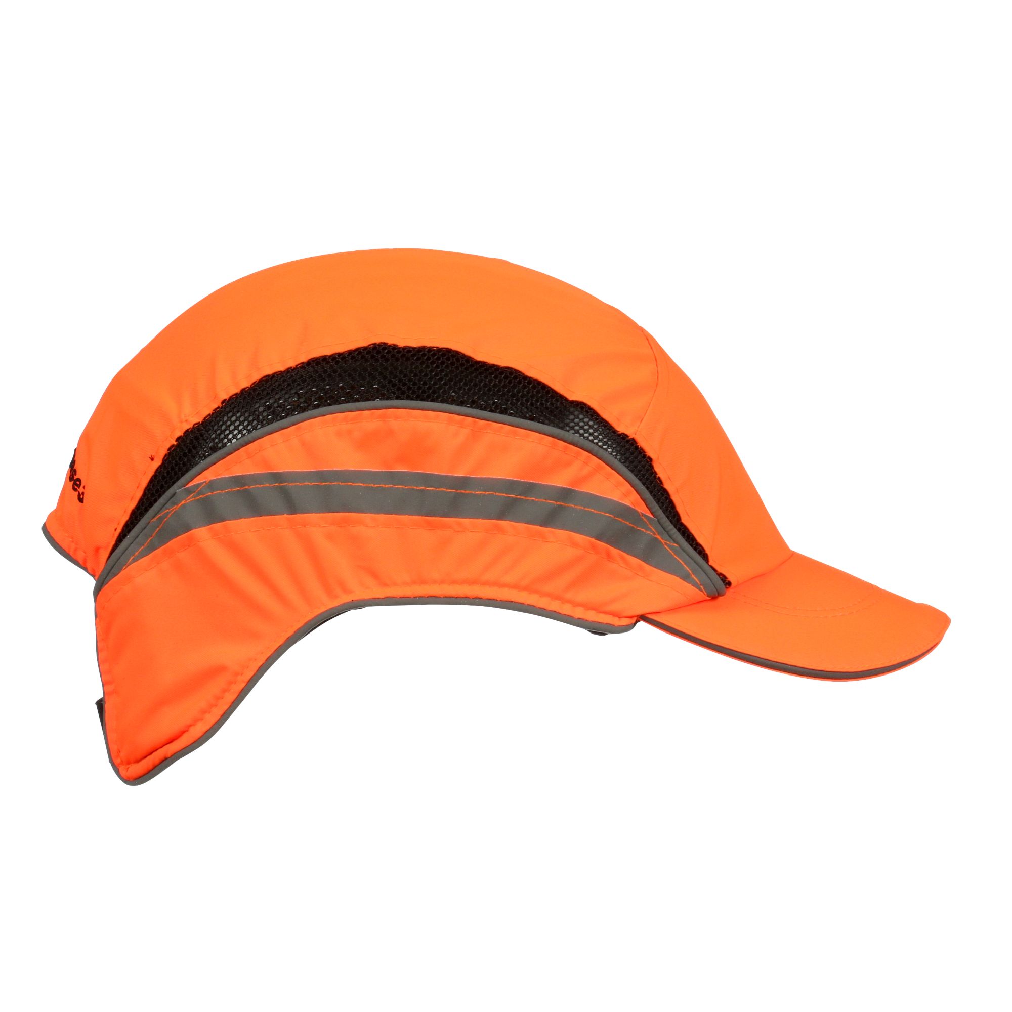 3M™ First Base™ 3 Gorra de protección 2021874, Classic, alta visibilidad, naranja, visera recortada, 55 mm