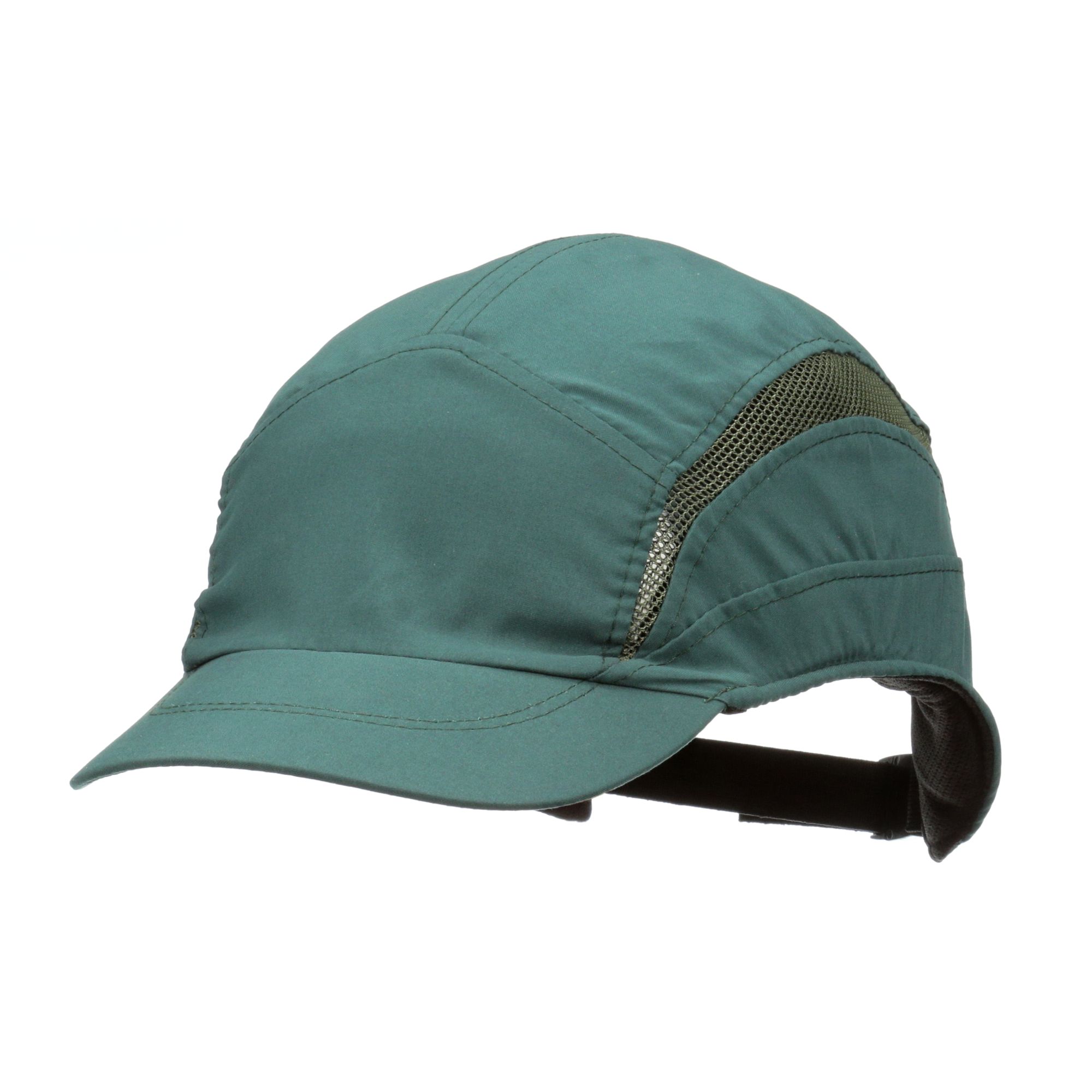 3M™ First Base™ 3 Gorra de protección 2030596, Classic, verde oscuro, visera recortada, 55 mm, personalizado