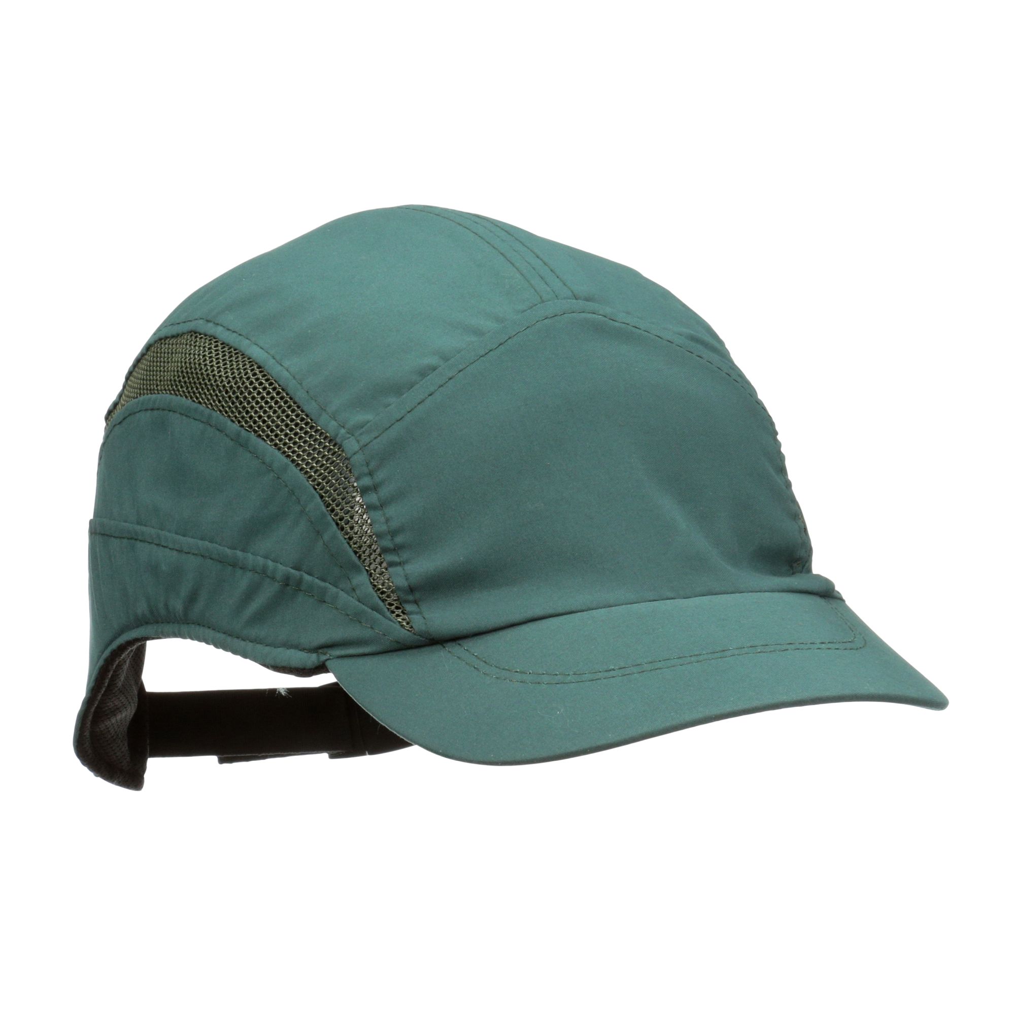 3M™ First Base™ 3 Gorra de protección 2030596, Classic, verde oscuro, visera recortada, 55 mm, personalizado