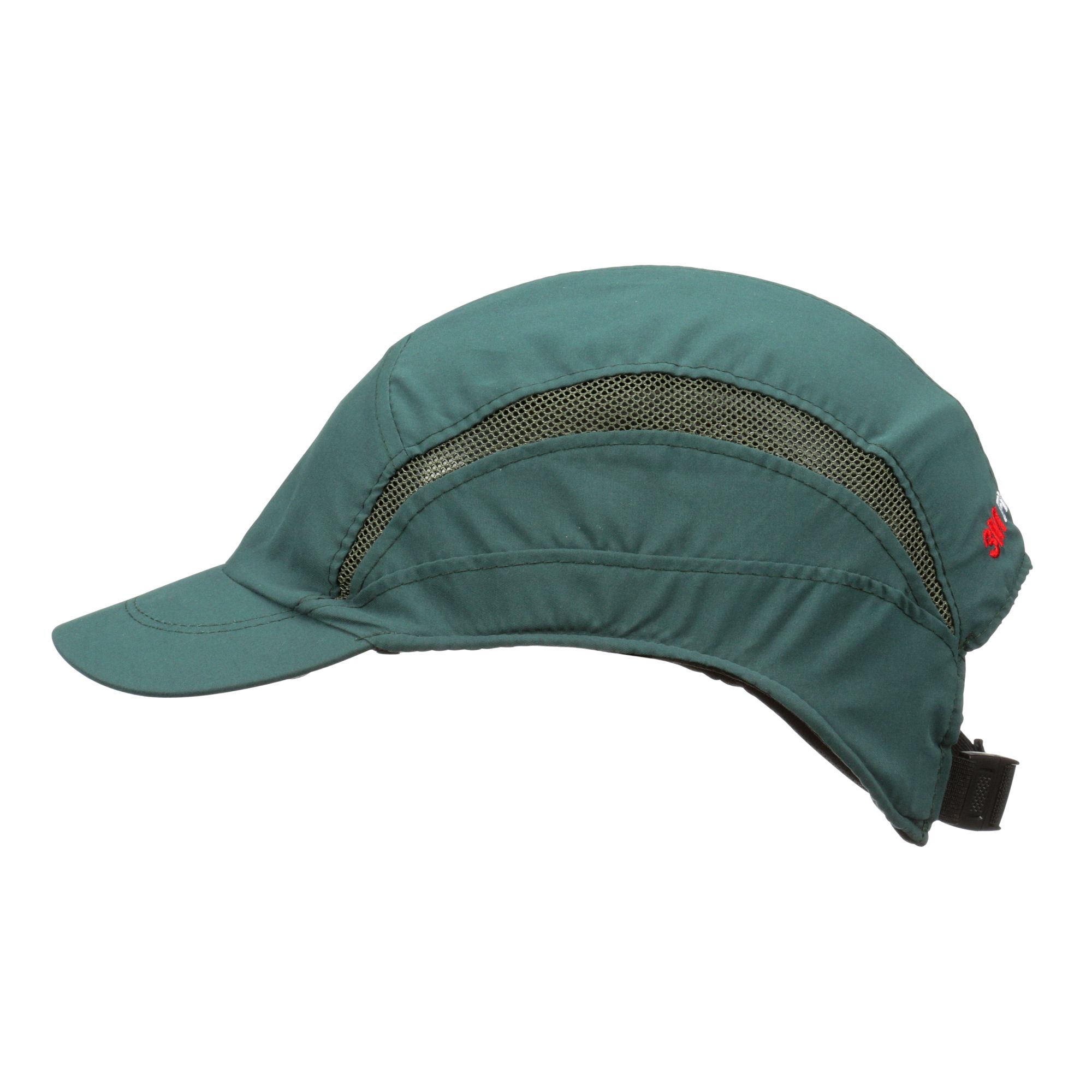 3M™ First Base™ 3 Gorra de protección 2030596, Classic, verde oscuro, visera recortada, 55 mm, personalizado