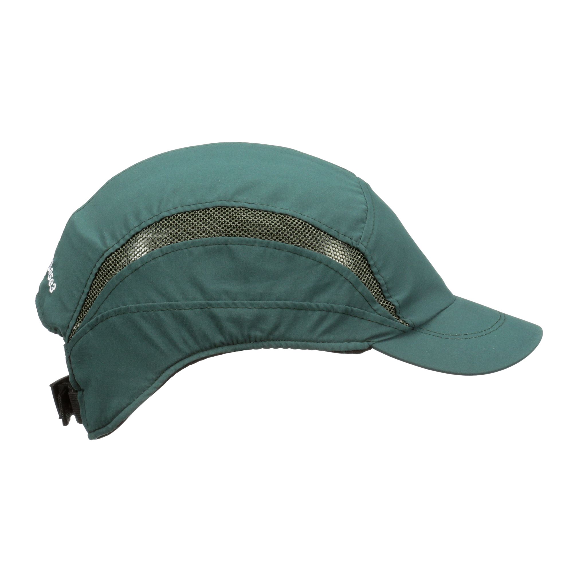 3M™ First Base™ 3 Gorra de protección 2030596, Classic, verde oscuro, visera recortada, 55 mm, personalizado