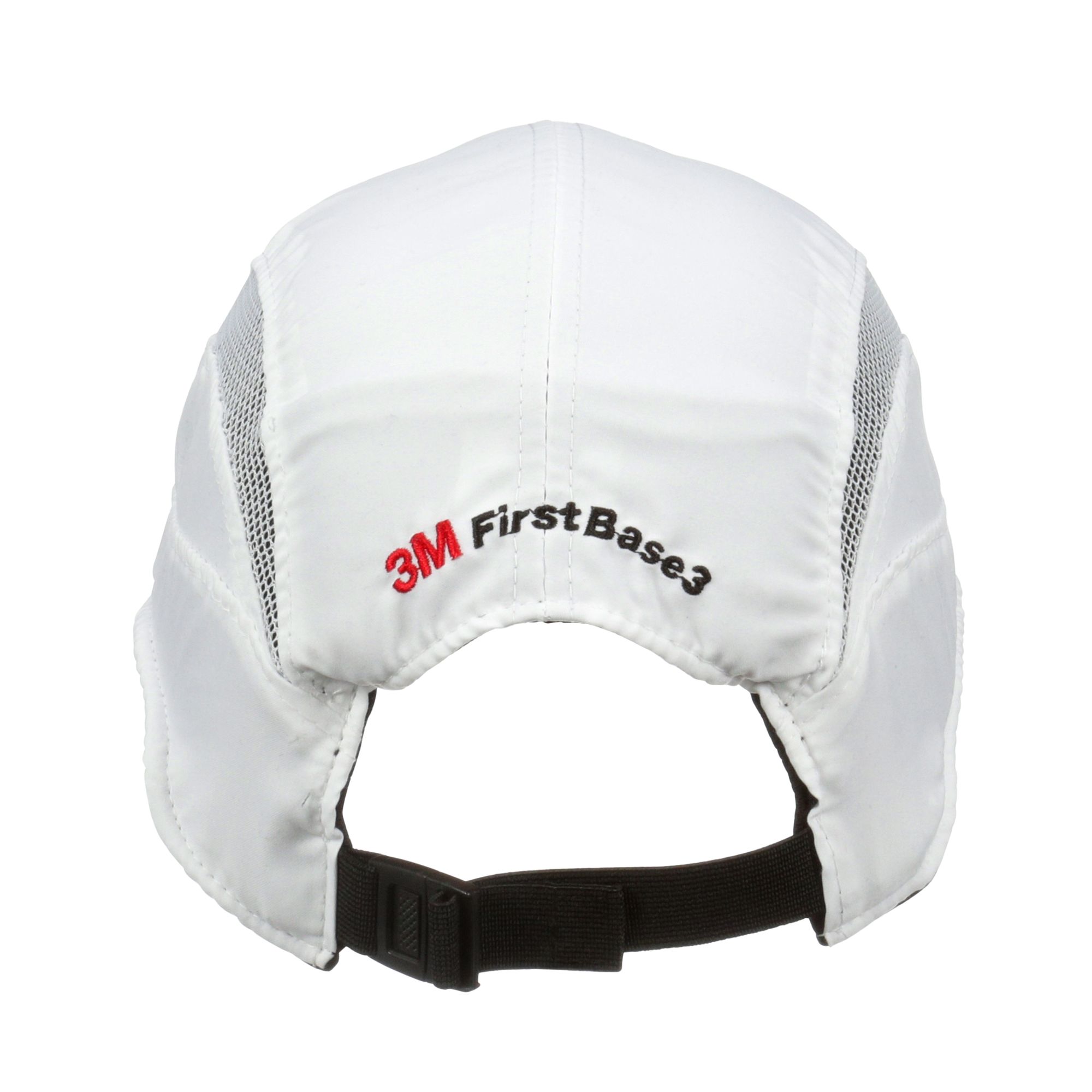 3M™ First Base™ 3 Gorra de protección 2030604, Classic, blanco, visera recortada, 55 mm, personalizado