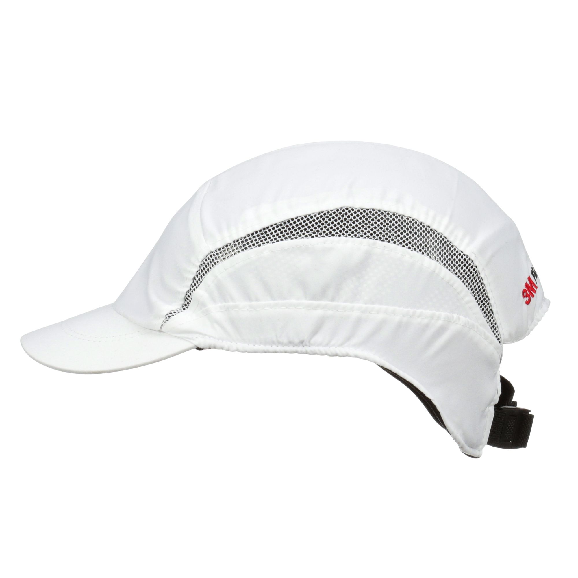 3M™ First Base™ 3 Gorra de protección 2030604, Classic, blanco, visera recortada, 55 mm, personalizado