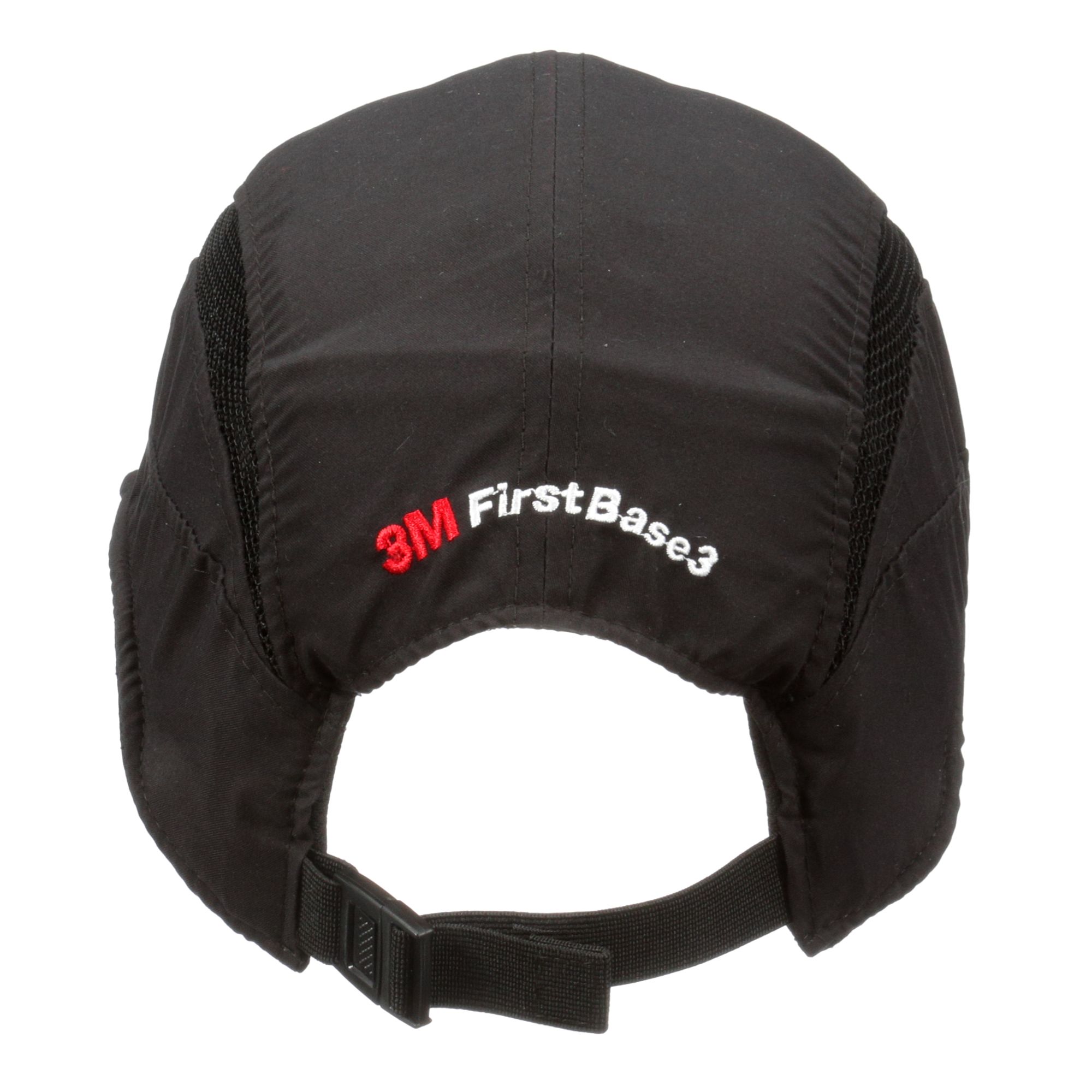 3M™ First Base™ 3 Gorra de protección 2030608, Classic, negra, visera estándar, 70 mm, personalizado