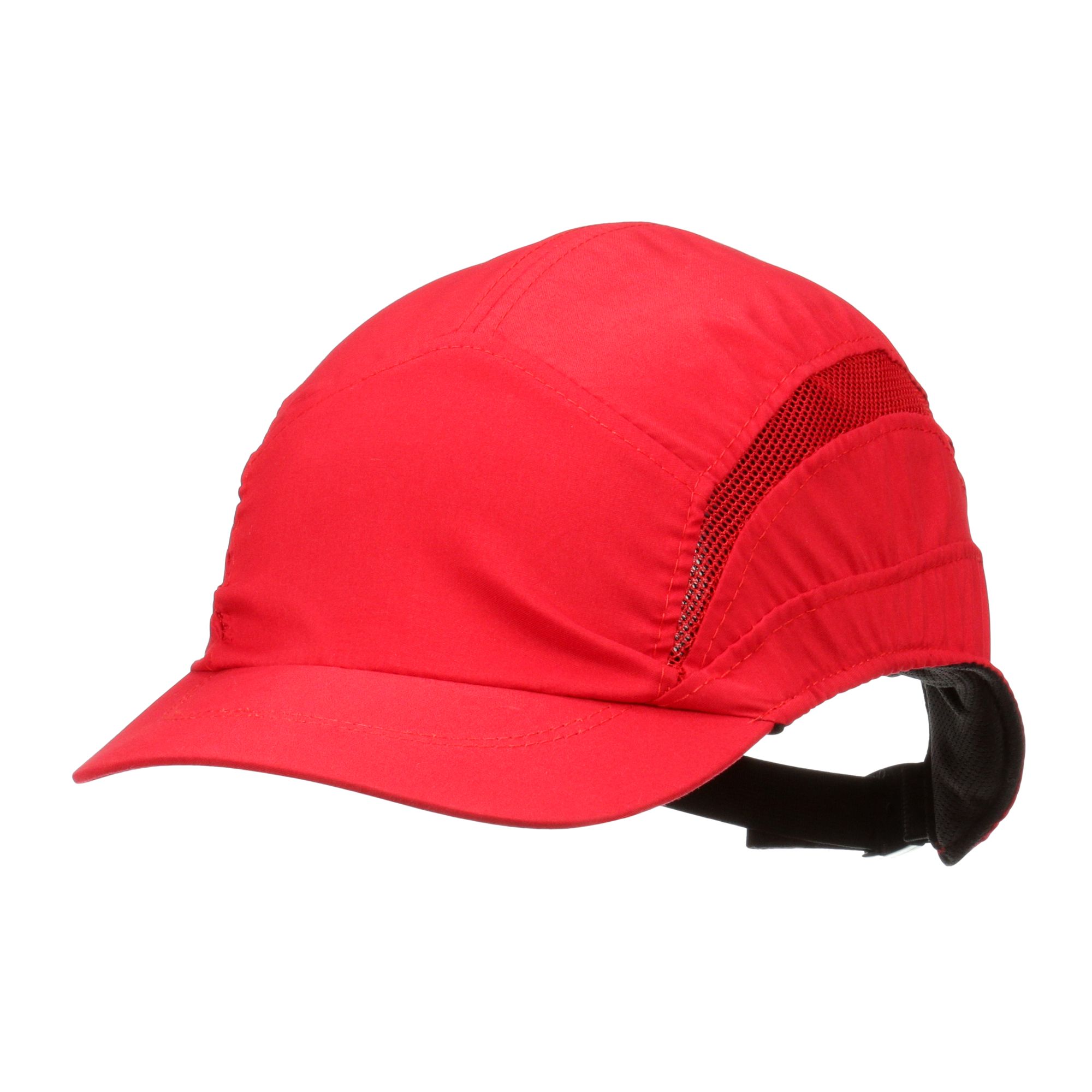 3M™ First Base™ 3 Gorra de protección 2030616, Classic, rojo, visera recortada, 55 mm