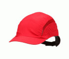 3M™ First Base™ 3 Gorra de protección 2030616, Classic, rojo, visera recortada, 55 mm