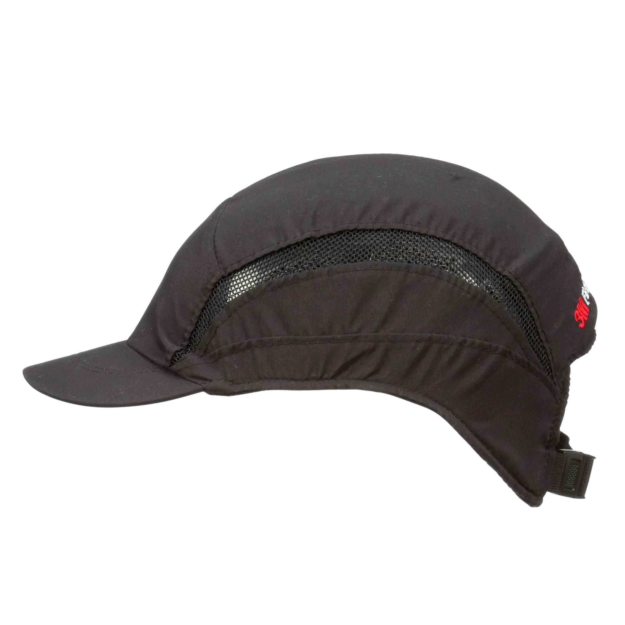 3M™ First Base™ 3 Gorra de protección 2030610, Classic, negro, visera recortada, 55 mm