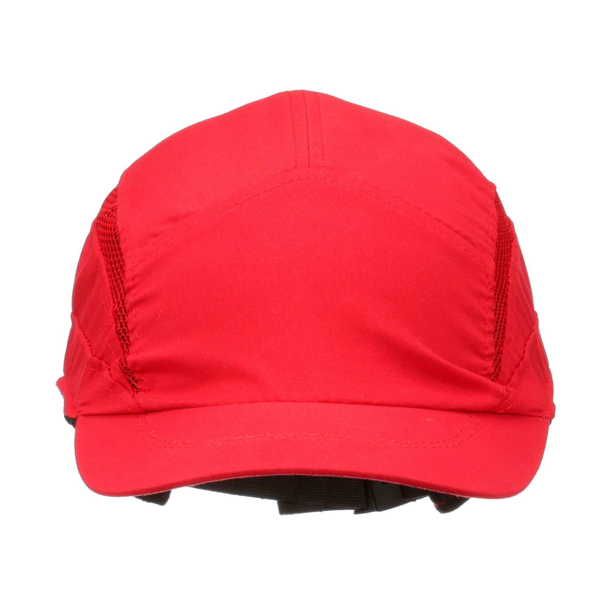 3M™ First Base™ 3 Gorra de protección 2030616, Classic, rojo, visera recortada, 55 mm