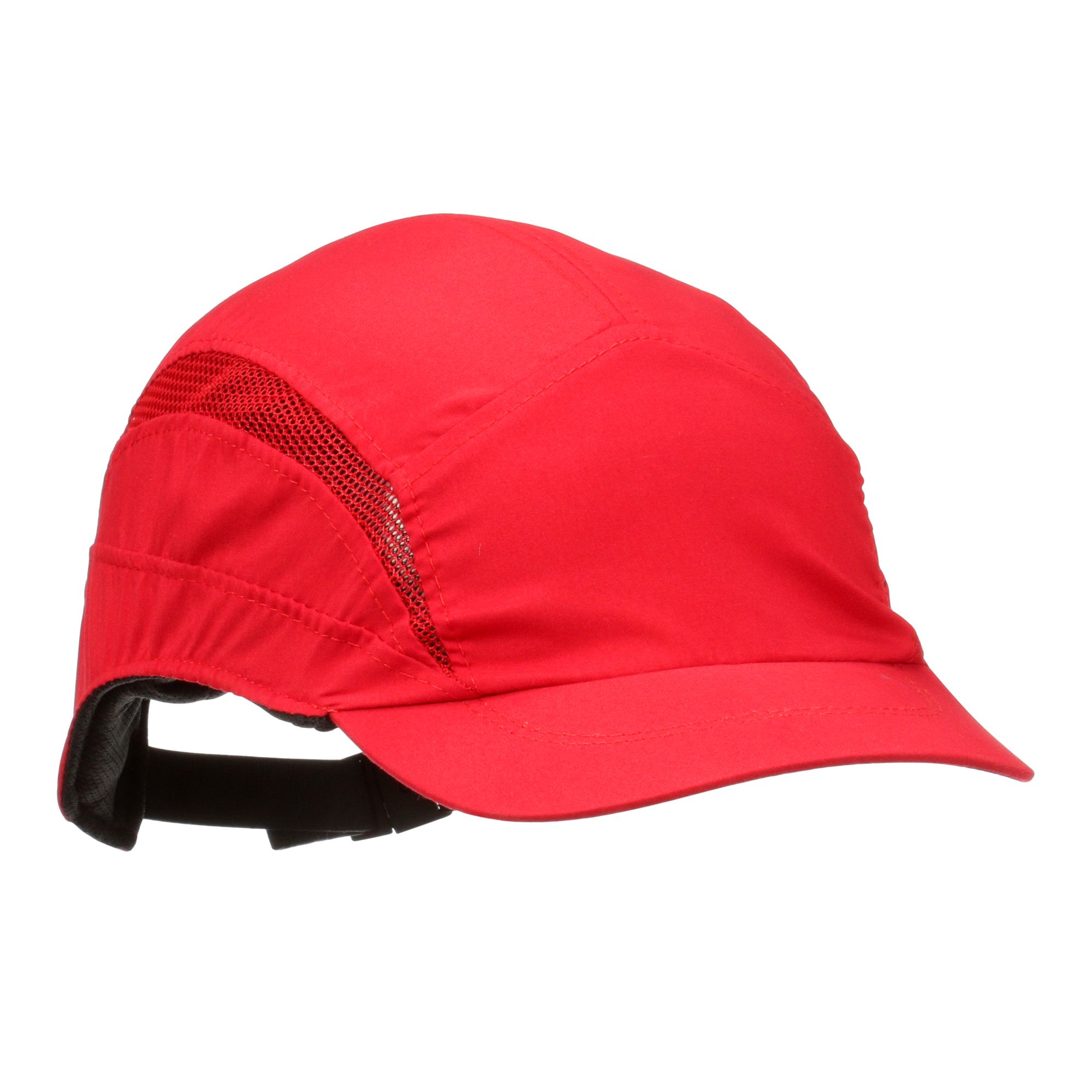 3M™ First Base™ 3 Gorra de protección 2030616, Classic, rojo, visera recortada, 55 mm