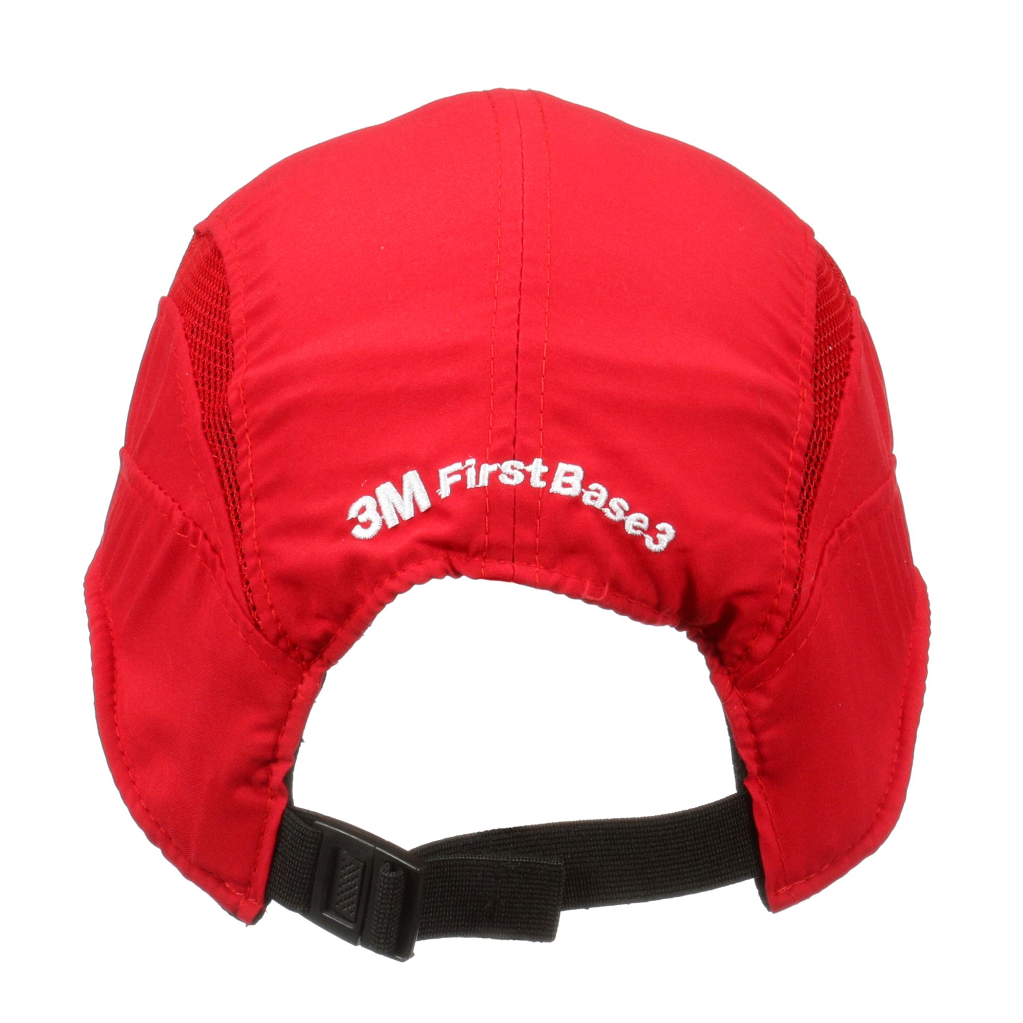 3M™ First Base™ 3 Gorra de protección 2030616, Classic, rojo, visera recortada, 55 mm