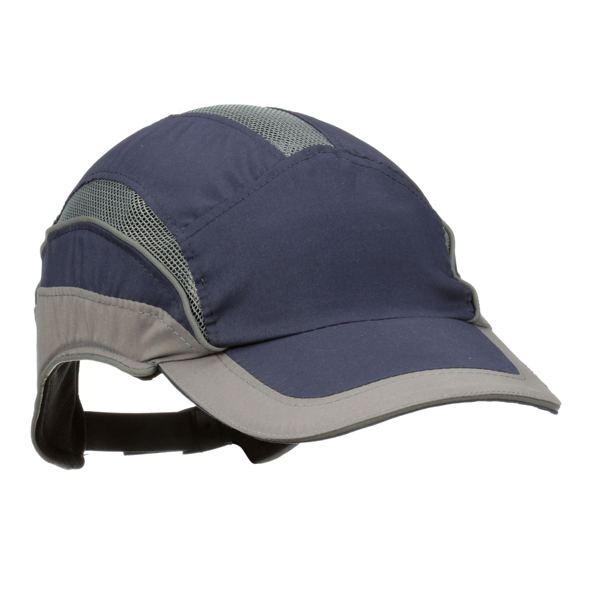 3M™ First Base™ 3 Gorra de protección 2031214, Elite, azul marino/gris, visera estándar, 70 mm, personalizado