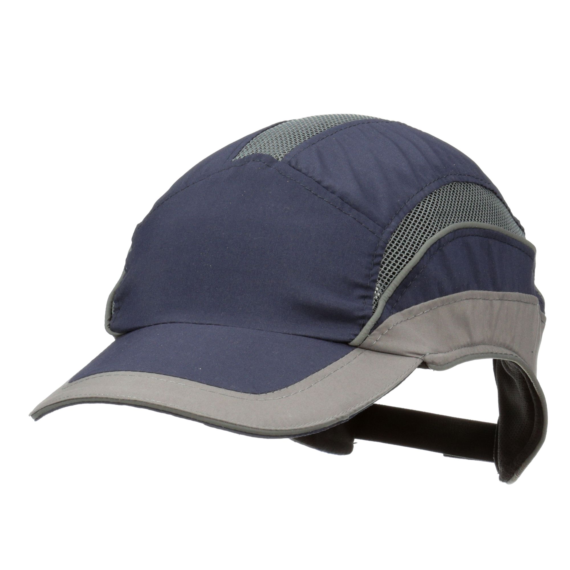 3M™ First Base™ 3 Gorra de protección 2031214, Elite, azul marino/gris, visera estándar, 70 mm, personalizado
