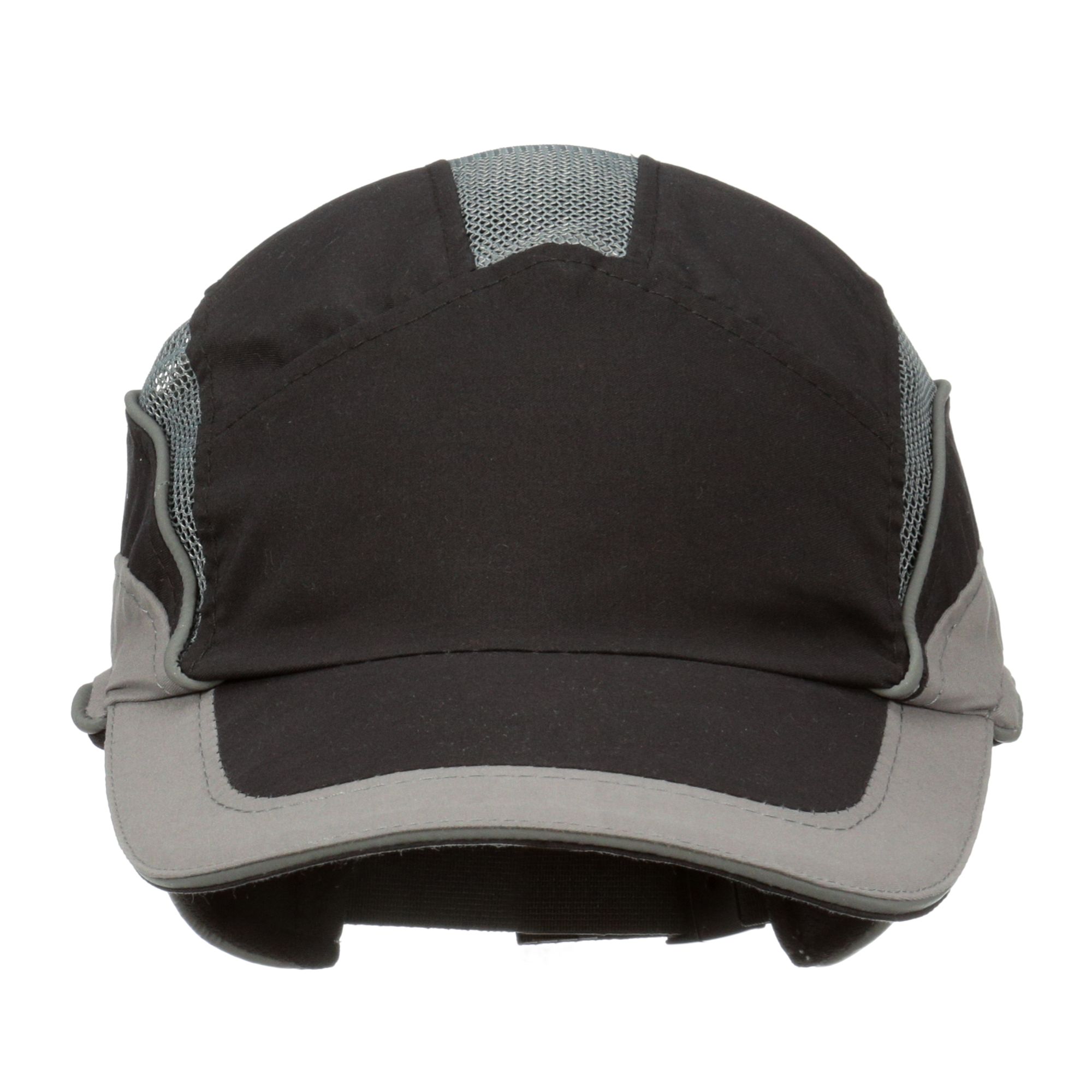 3M™ First Base™ 3 Gorra de protección 2031217, Elite, negro/gris, visera estándar, 70 mm, personalizado