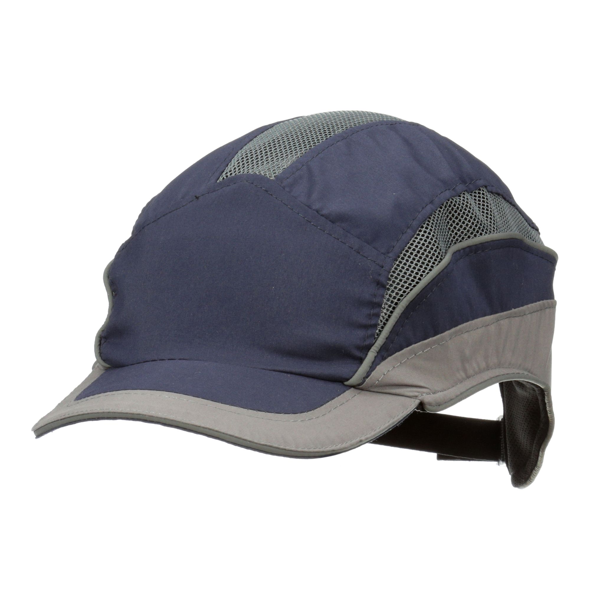 3M™ First Base™ 3 Gorra de protección 2031216, Elite, azul marino/gris, visera recortada, 55 mm
