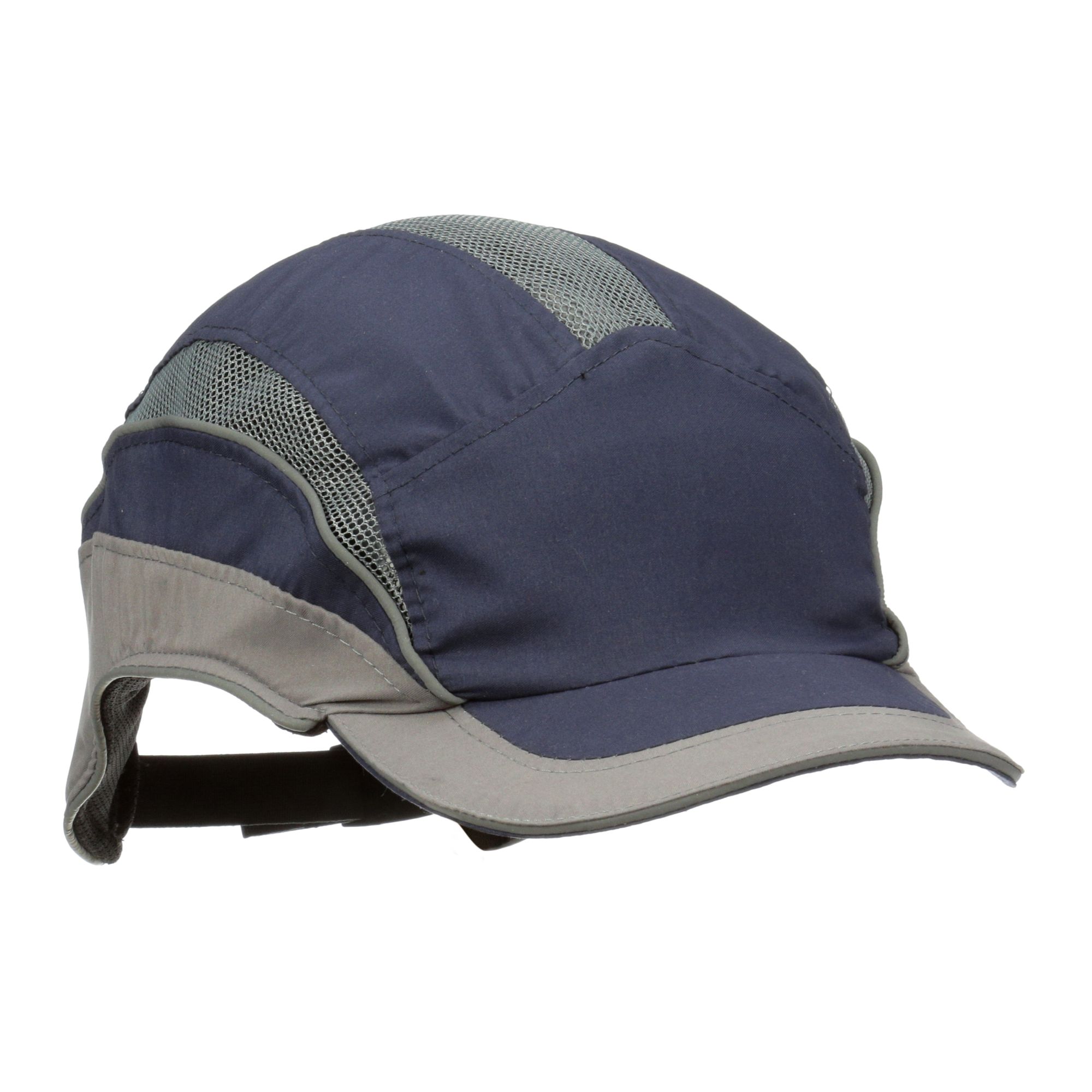 3M™ First Base™ 3 Gorra de protección 2031216, Elite, azul marino/gris, visera recortada, 55 mm