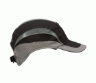 3M™ First Base™ 3 Gorra de protección 2031217, Elite, negro/gris, visera estándar, 70 mm, personalizado