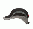 3M™ First Base™ 3 Gorra de protección 2031217, Elite, negro/gris, visera estándar, 70 mm, personalizado