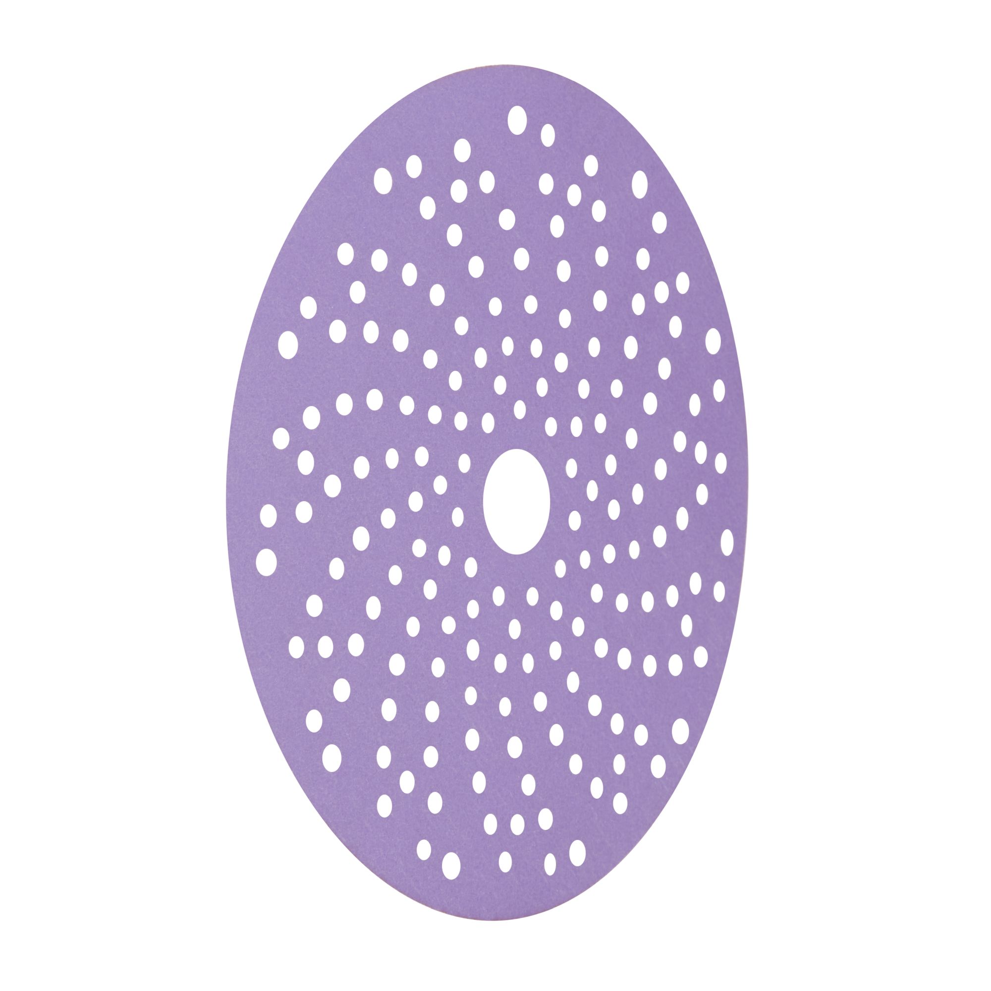 3M™ Cubitron™ II Hookit™ Disco abrasivo 737U, 150 mm, multiagujeros, 400+, 51428