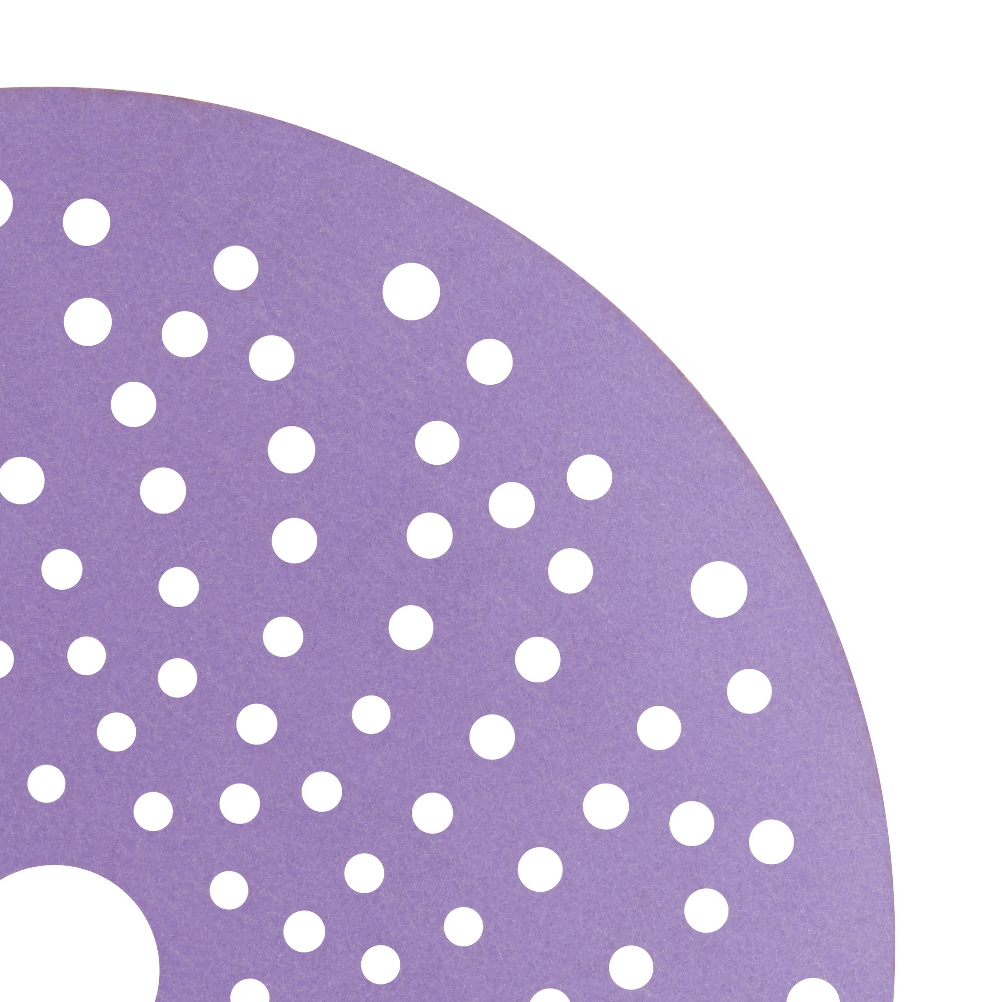 3M™ Cubitron™ II Hookit™ Disco abrasivo 737U, 150 mm, multiagujeros, 400+, 51428