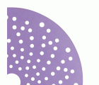 3M™ Cubitron™ II Hookit™ Disco abrasivo 737U, 150 mm, multiagujeros, 400+, 51428
