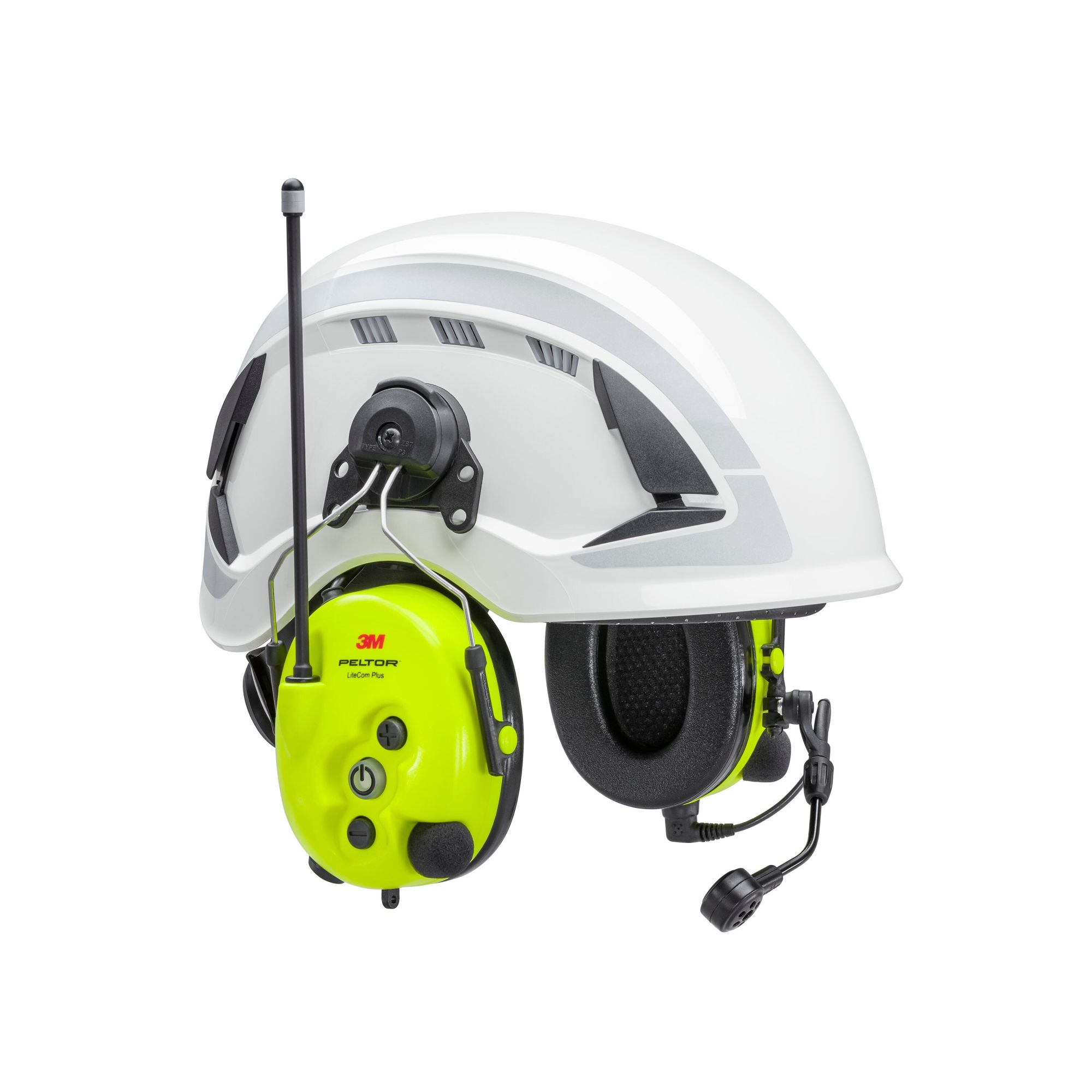 3M™ PELTOR™ LiteCom Plus Orejeras, 32 dB, PMR446 MHz, acopladas al casco, MT73H7P3E4410EU