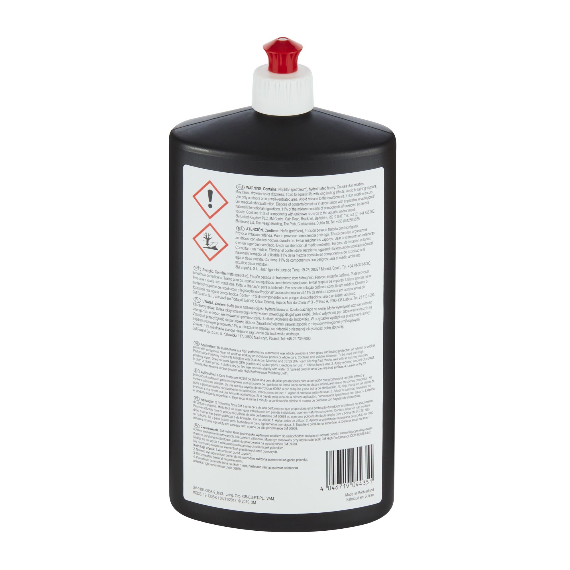 3M™ Cera protectora rosa, 1 L, 80345