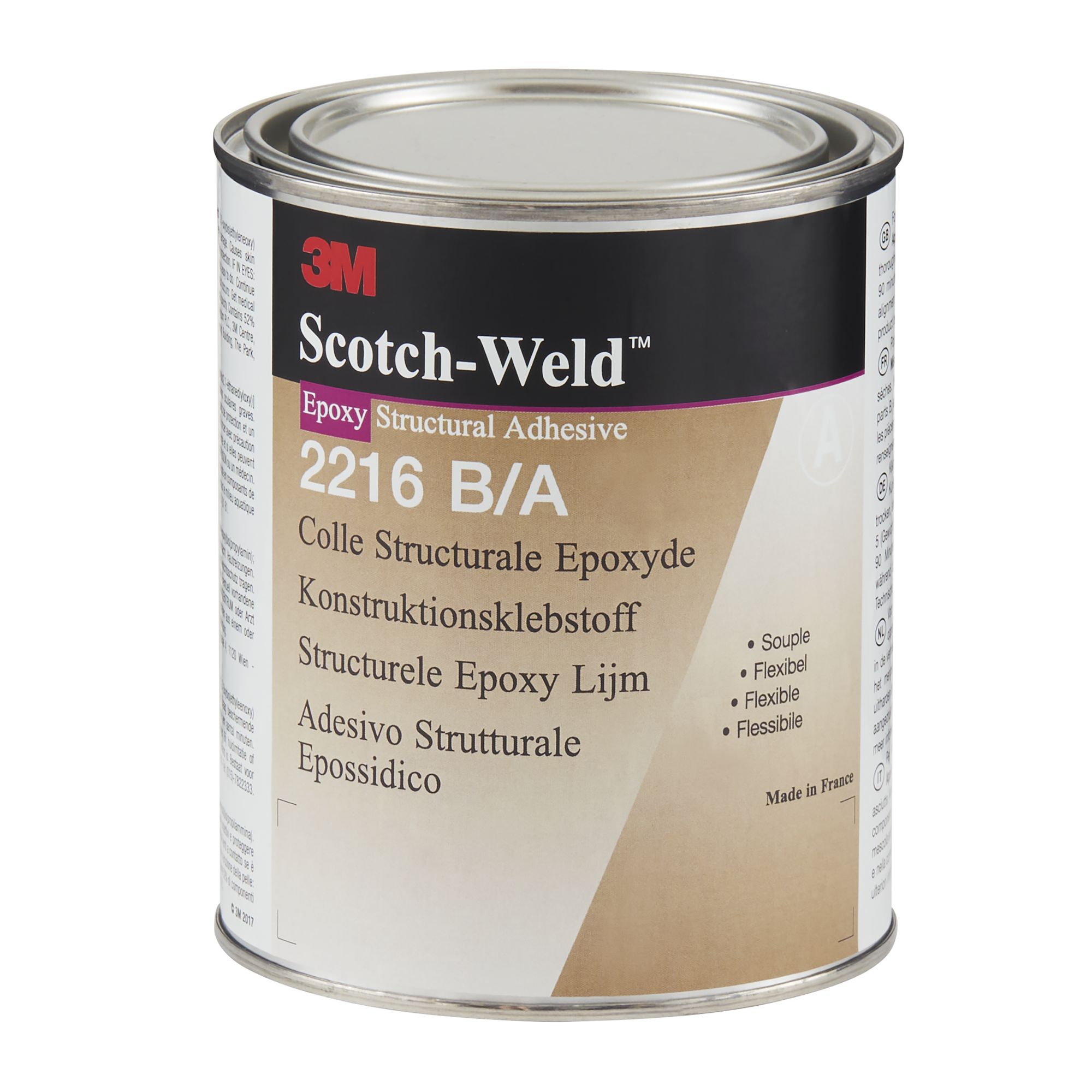 3M™ Scotch-Weld™ Adhesivo epoxi 2216, Gris, 1.6 l