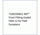 3M™ Junta de ajuste frontal FF-600-12 para máscara completa 3M™ FF-600