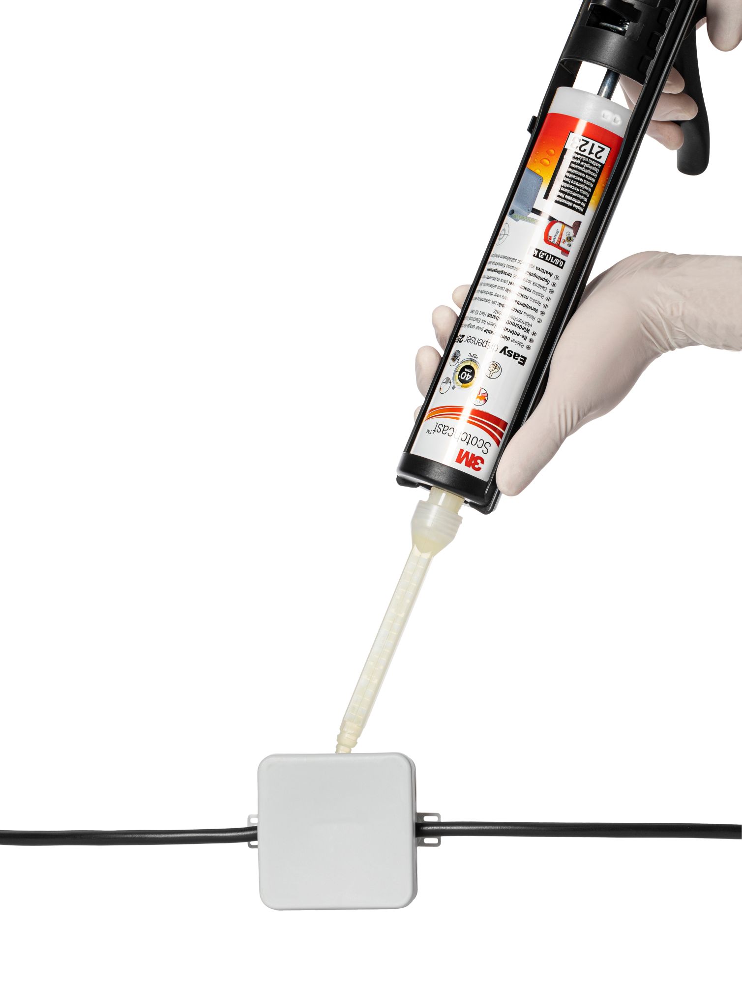 3M™ Scotchcast™ Bolsa de Resina para Aislamiento Eléctrico Reaccesible SC 2123 tamaño 250 ml