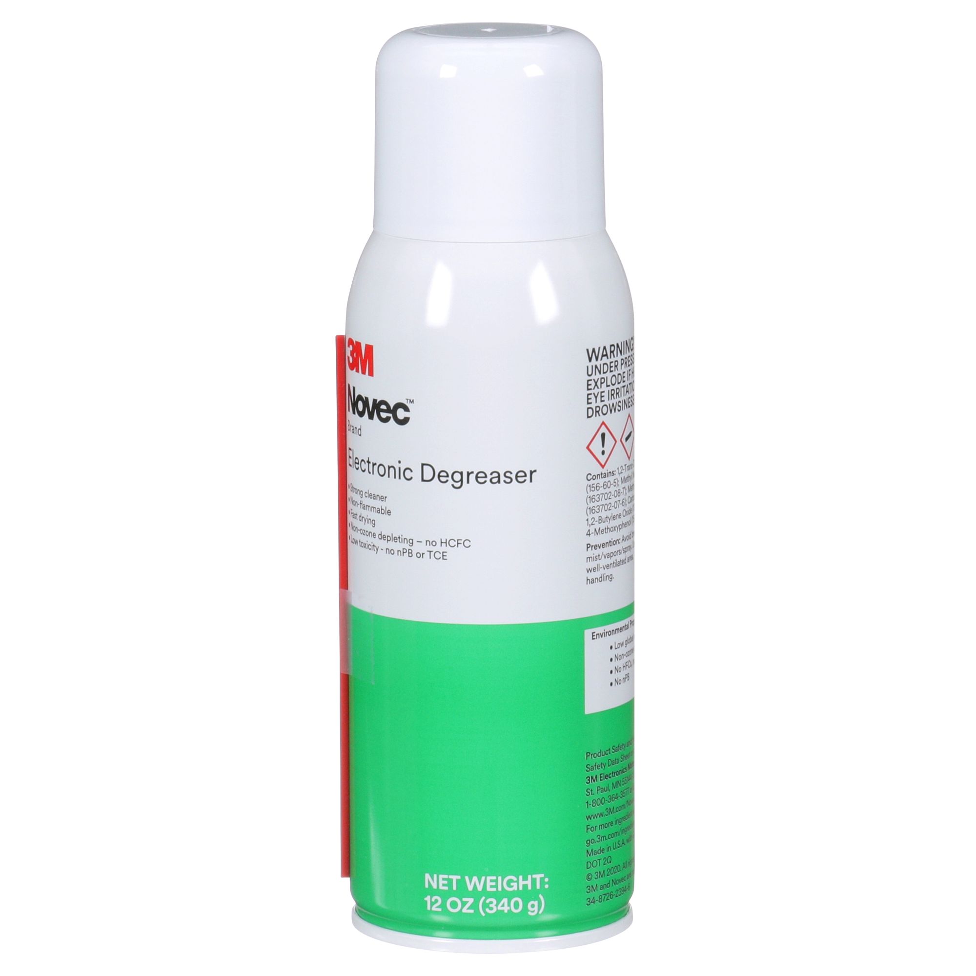 Aerosoles de Limpieza 3M™ Novec™ Desengrasante Electrónico, 355 ml/340 gr por bote, 6 botes por caja