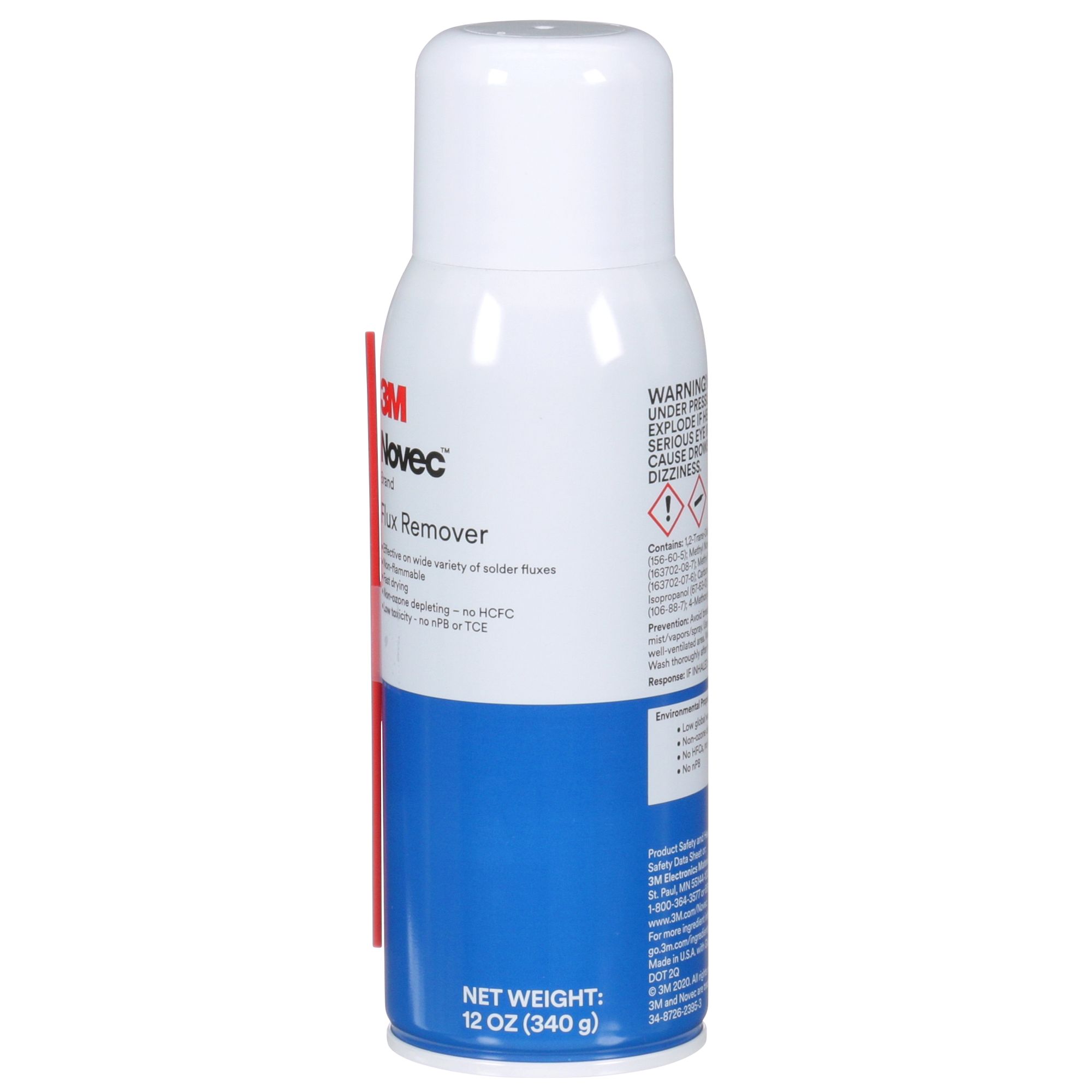 Aerosoles de Limpieza 3M™ Novec™ Limpiador de Flux, 355 ml/340 gr por bote, 6 botes por caja