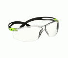 3M™ SecureFit™ 500 Gafas de seguridad, montura verde, recubrimiento antiempañante/antirrayaduras Scotchgard™ (K y N), lente incolora, SF501SGAF-GRN-EU, 20/caja